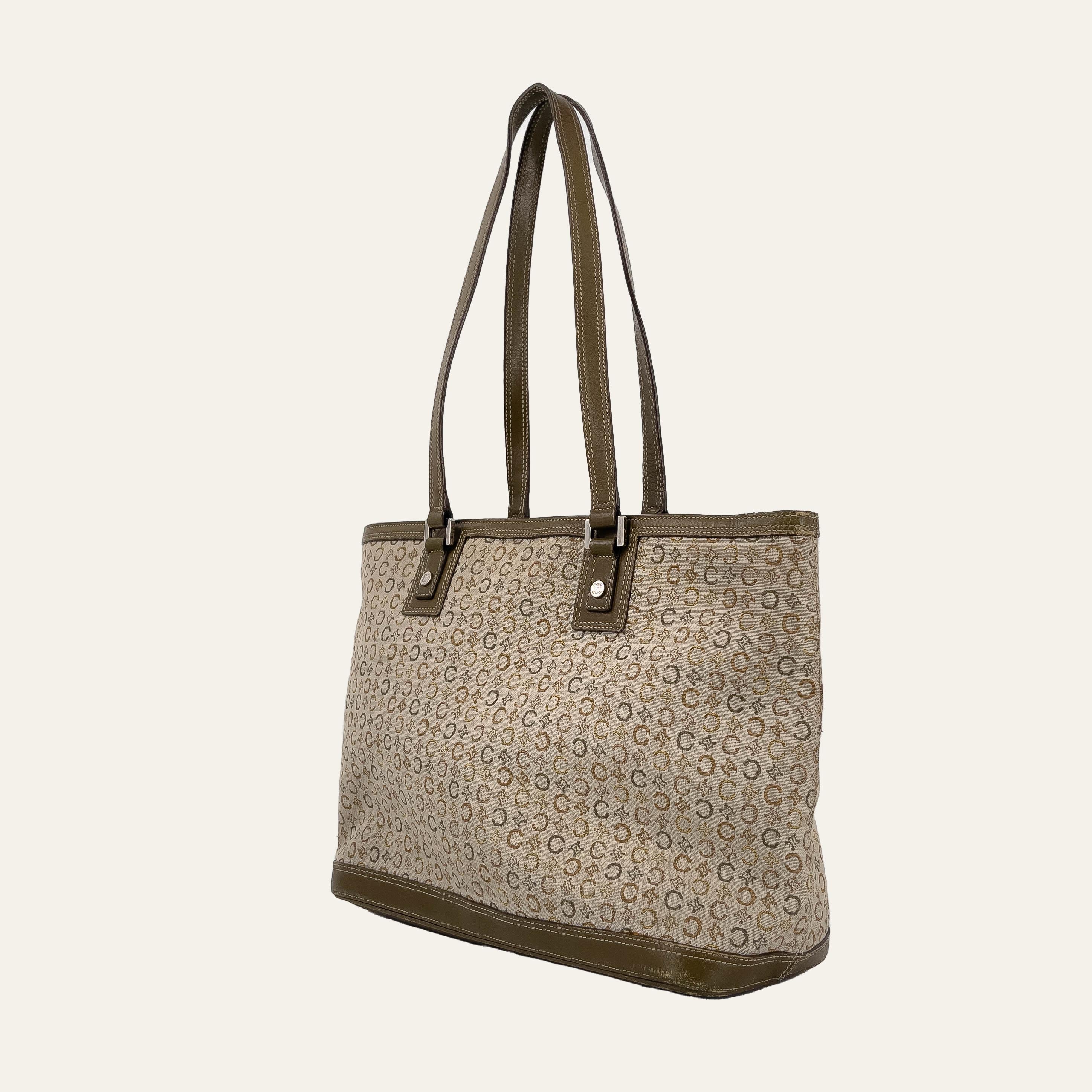 C & Triomph Monogram Shoulder Bag