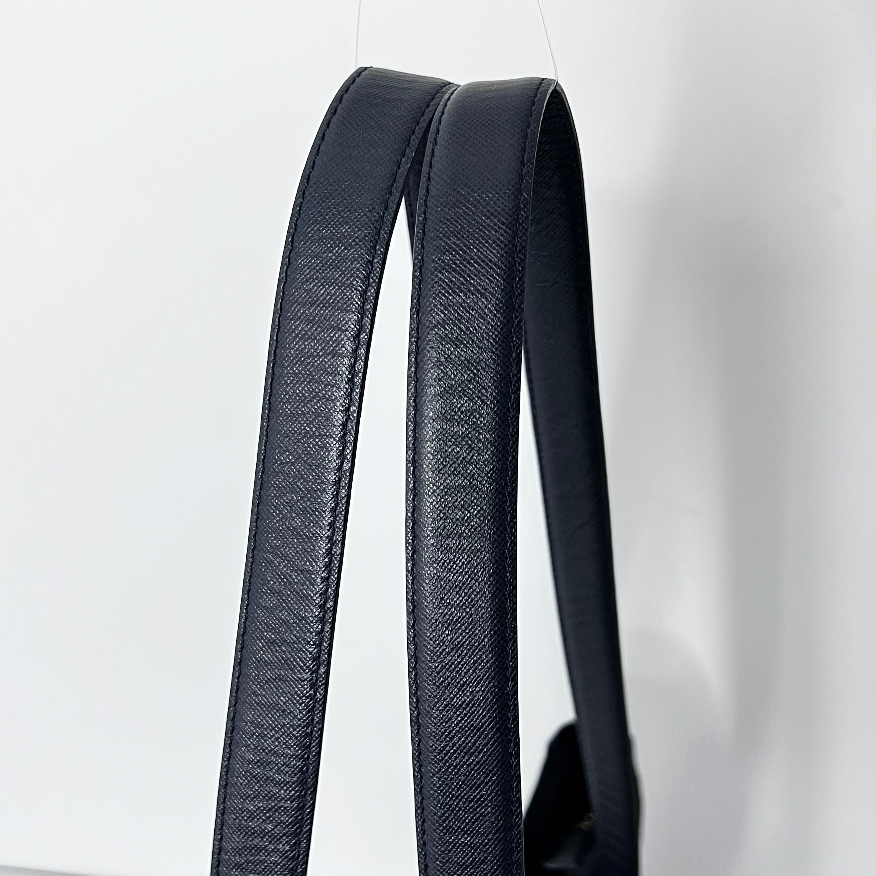 Dark Navy Nylon Tessuto Tote