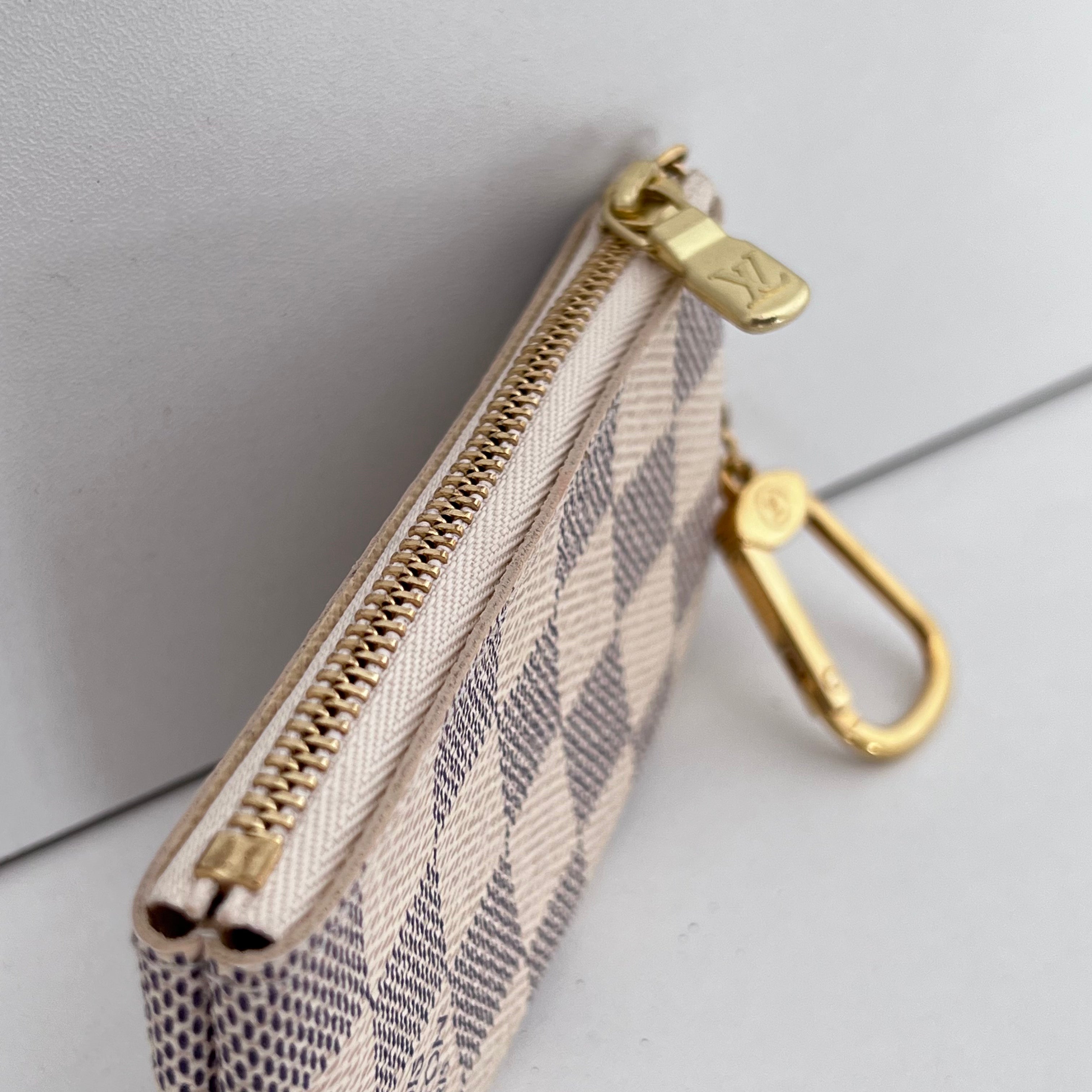 Damier Azur Card/Coin Holder