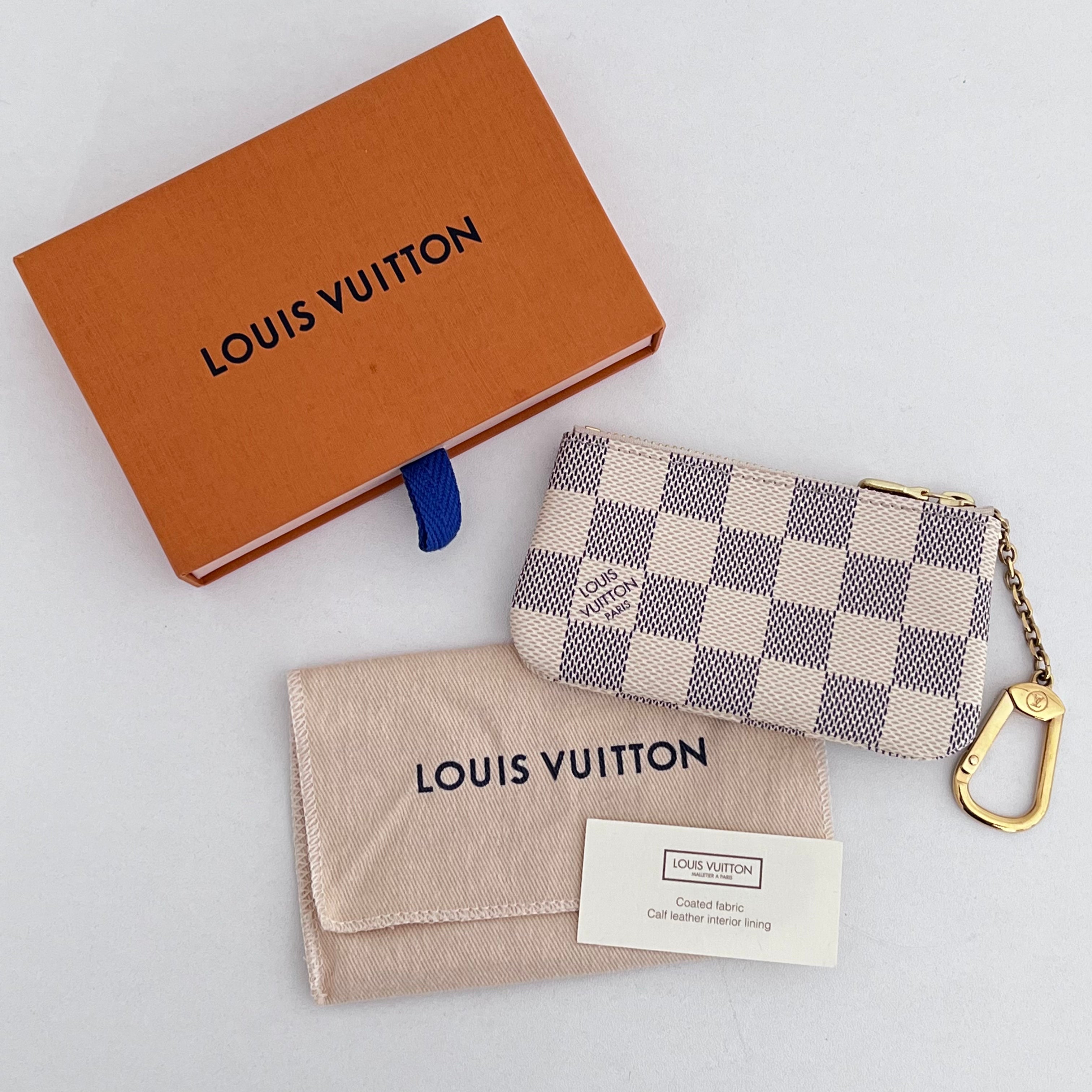 Damier Azur Card/Coin Holder