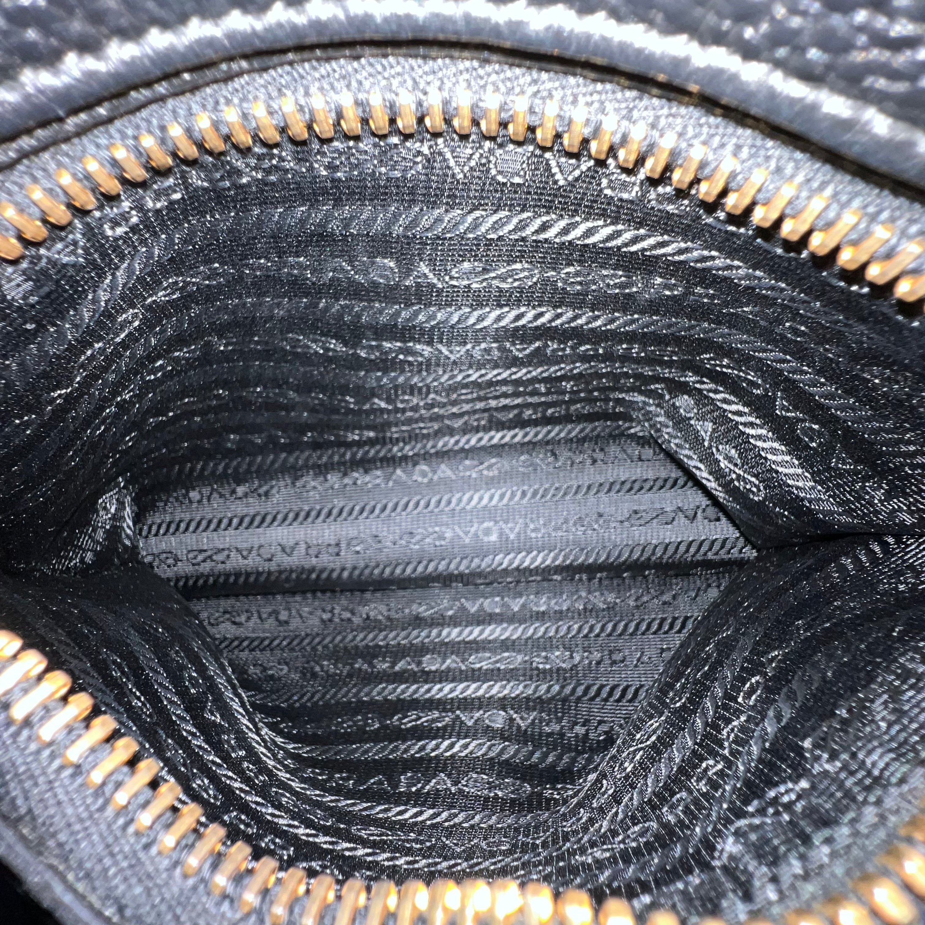 Black Vitello Daino Bag