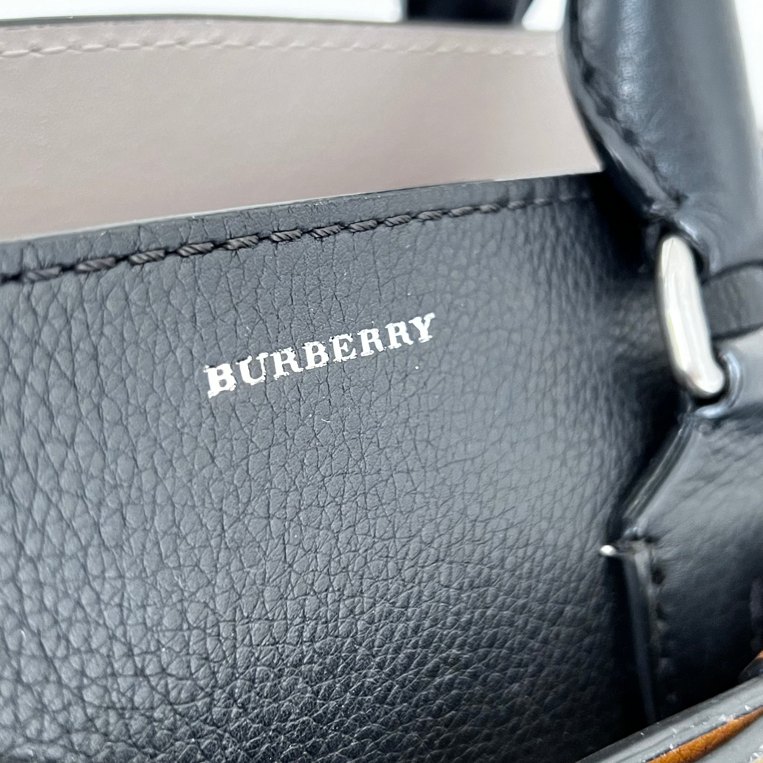 Medium Belt Tote Leather Bag
