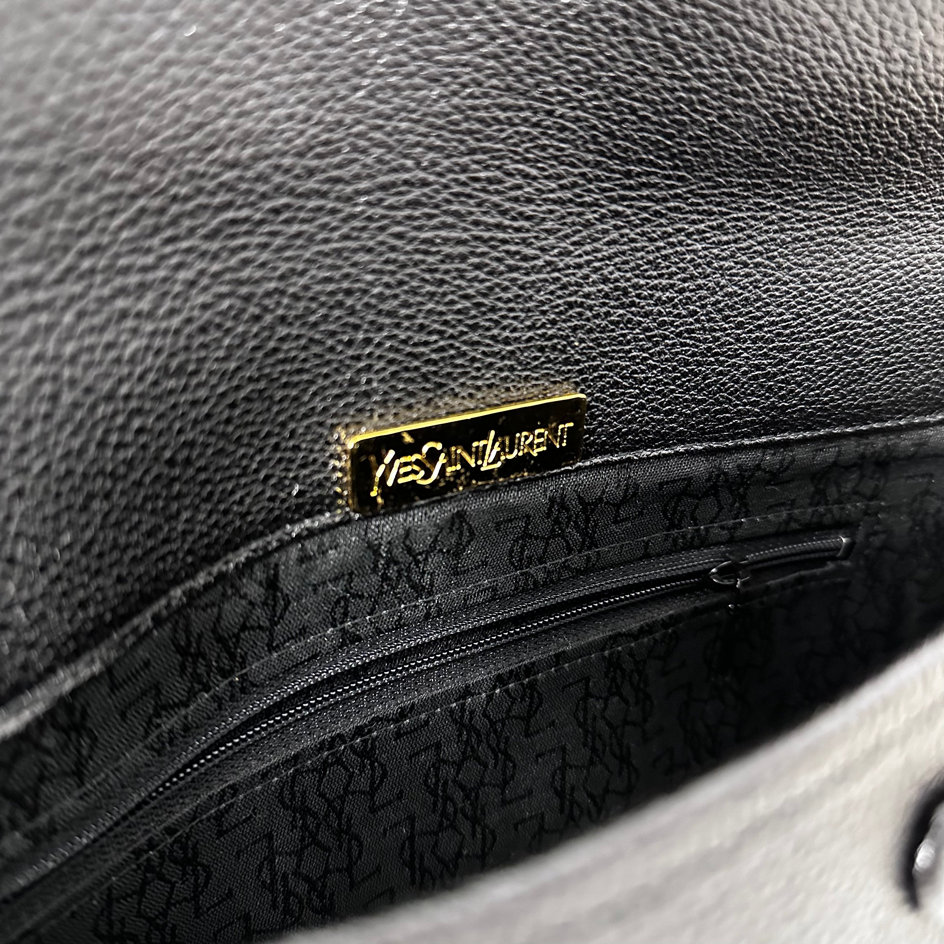 Black YSL Crossbody