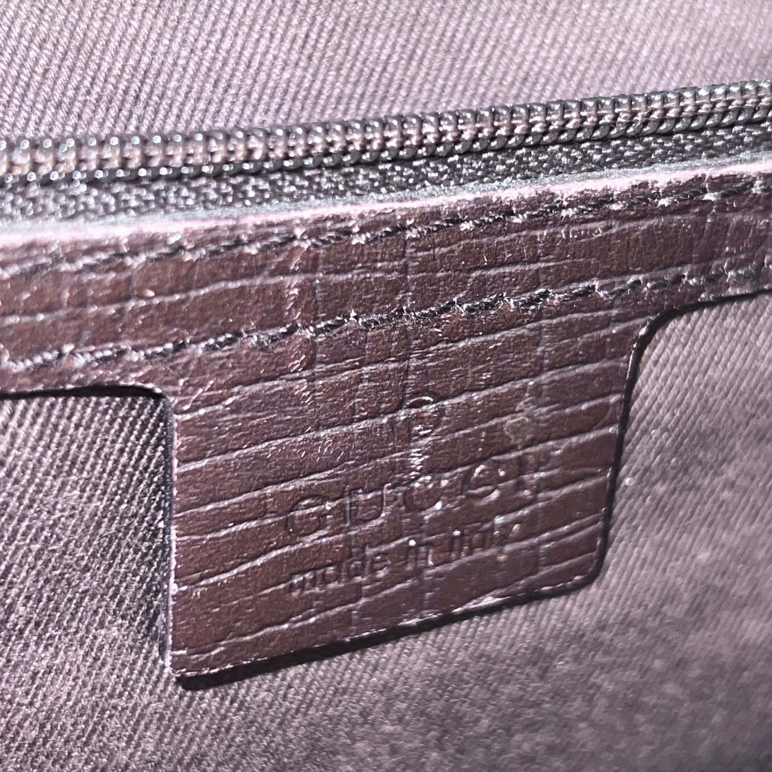 GG Monogram Bamboo Tote