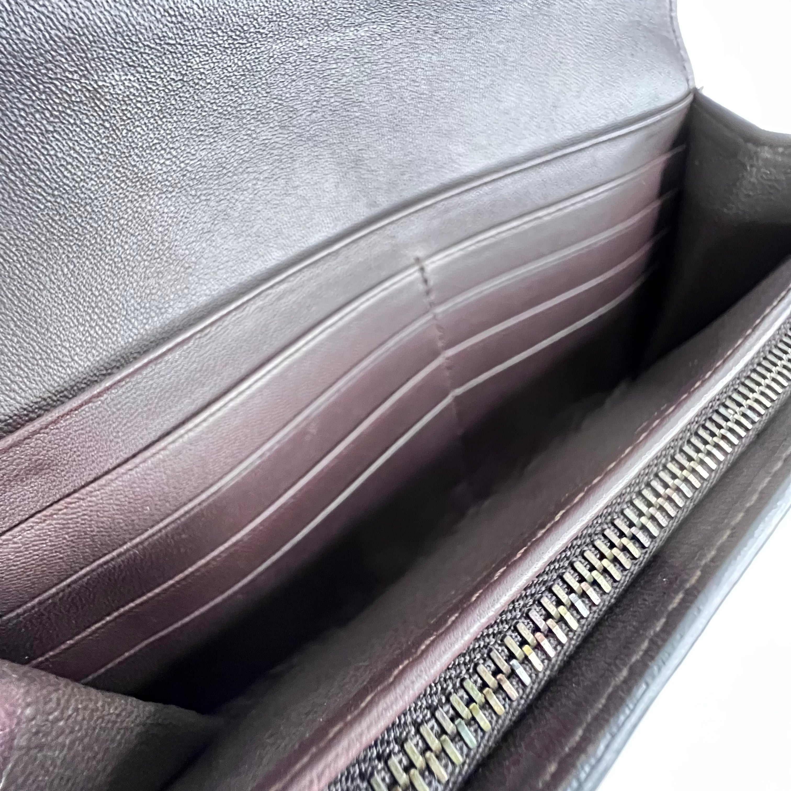 Intrecciato Continental Long Wallet