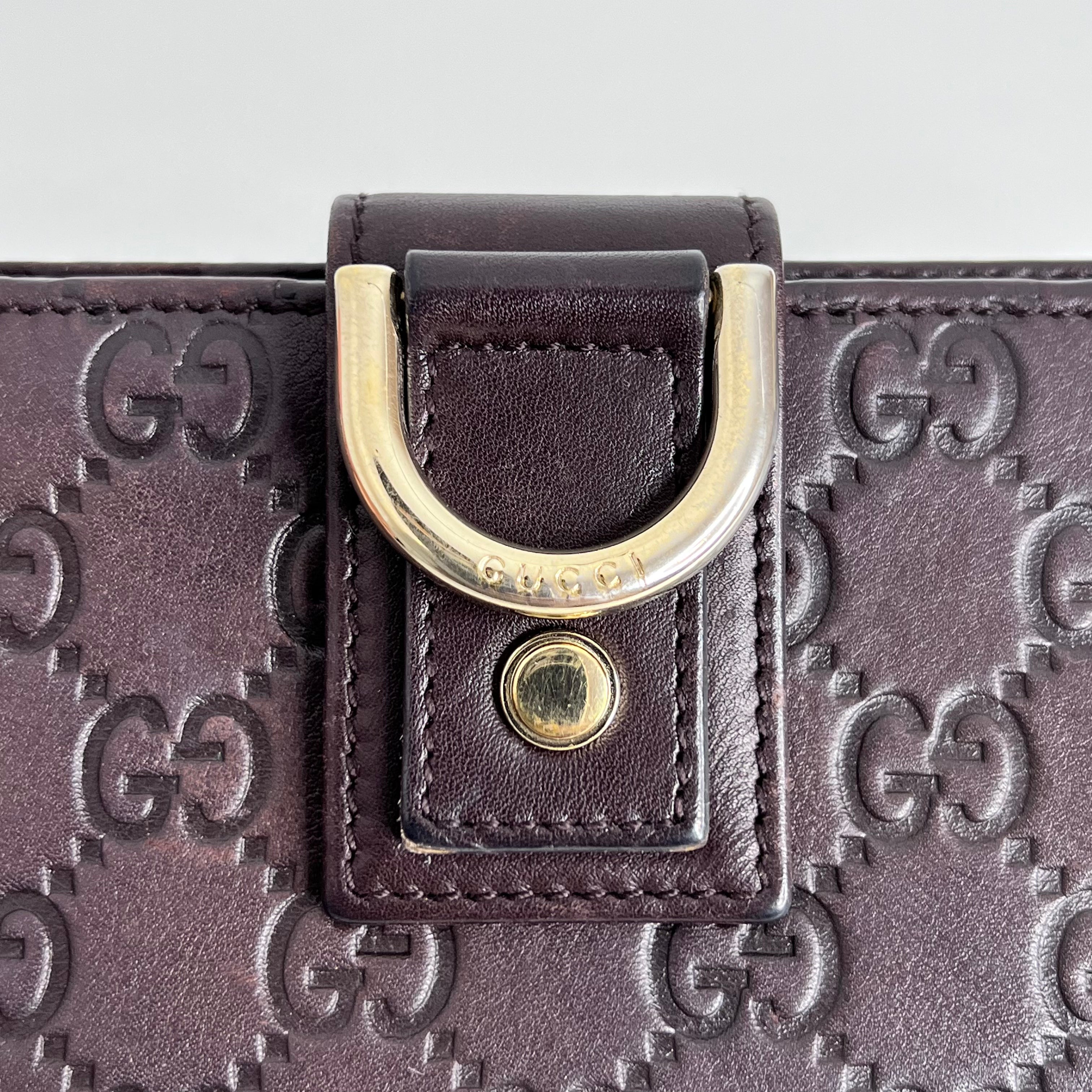 Brown GG Guccisima Wallet