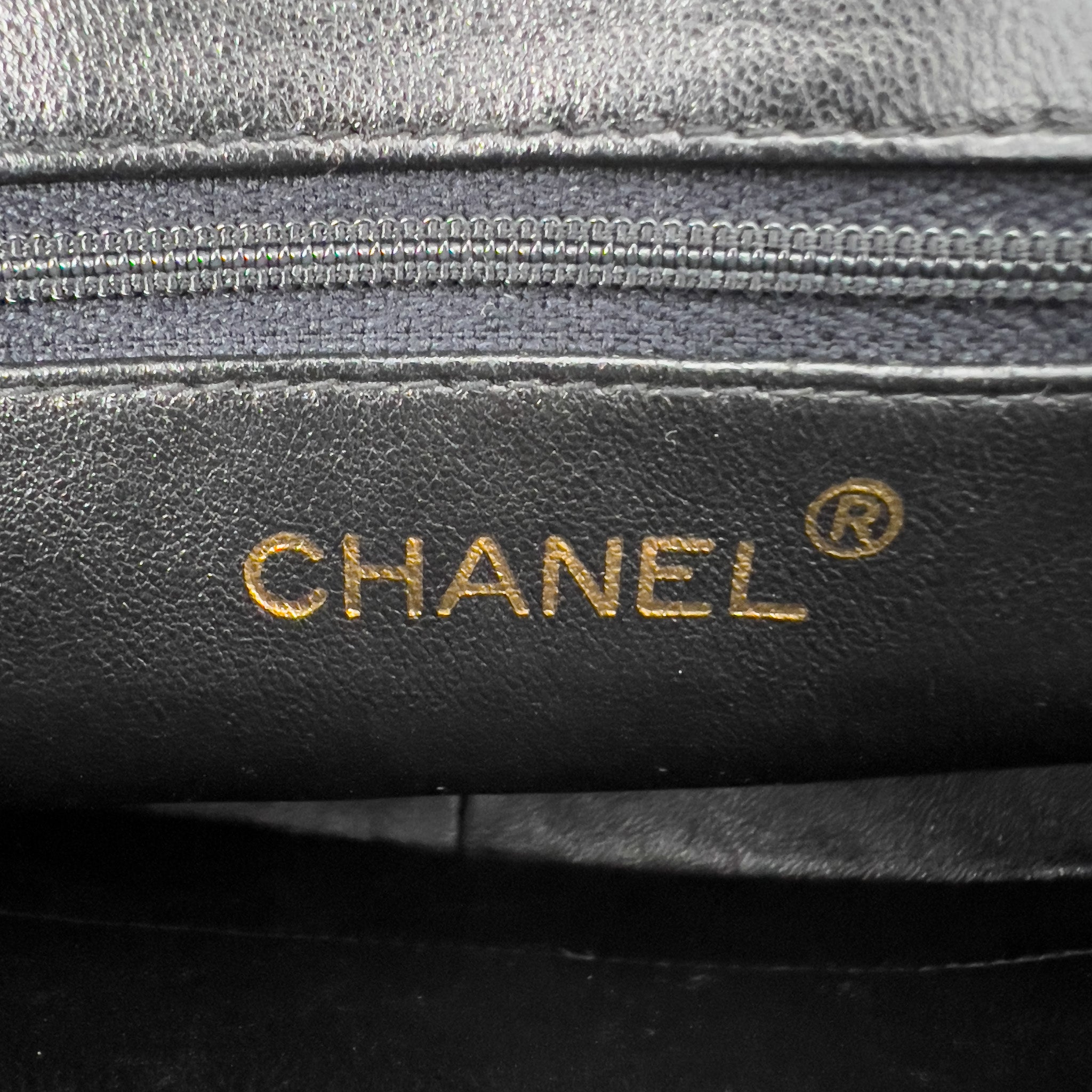 Vintage Black Lambskin Camera Bag