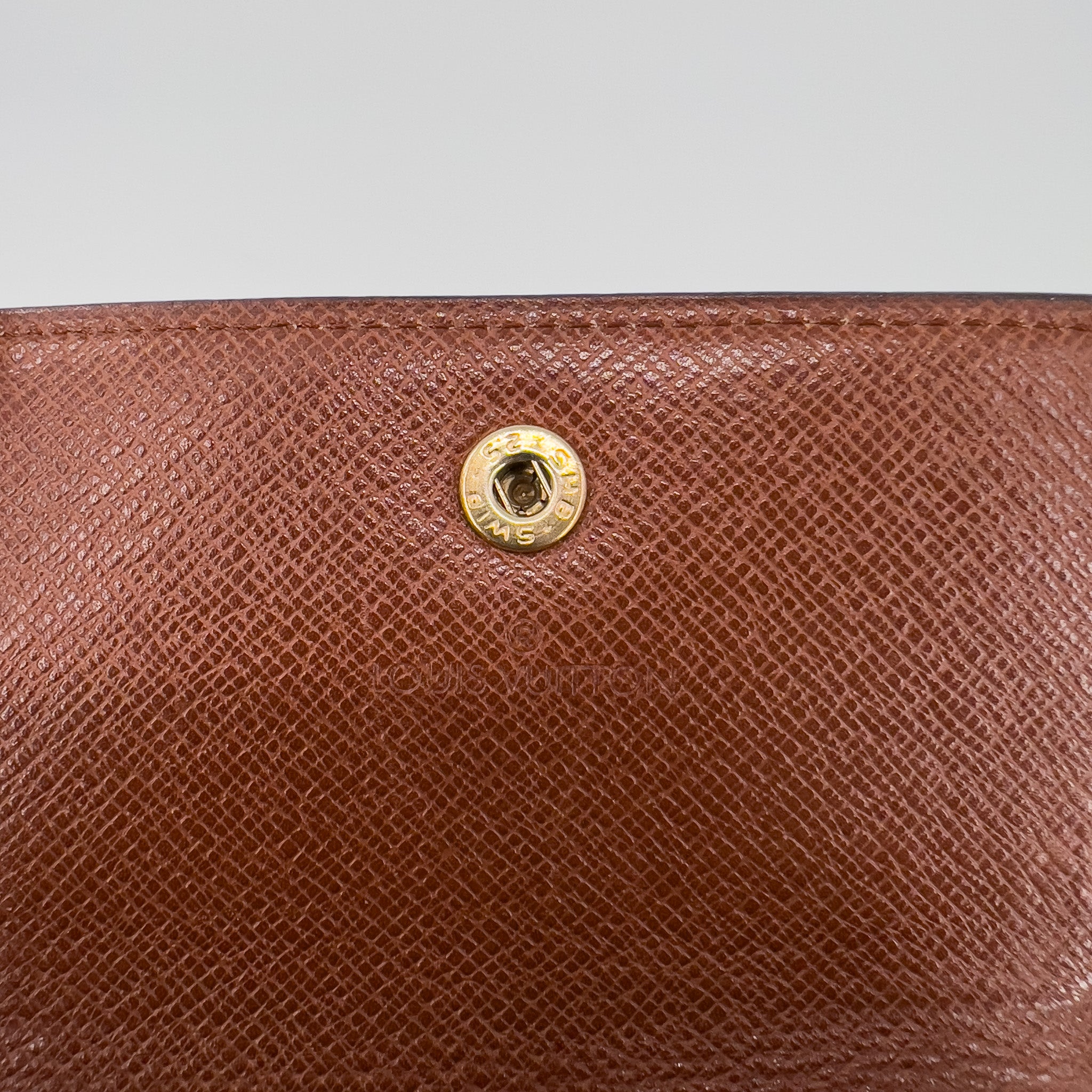 Monogram Card & Coin Holder
