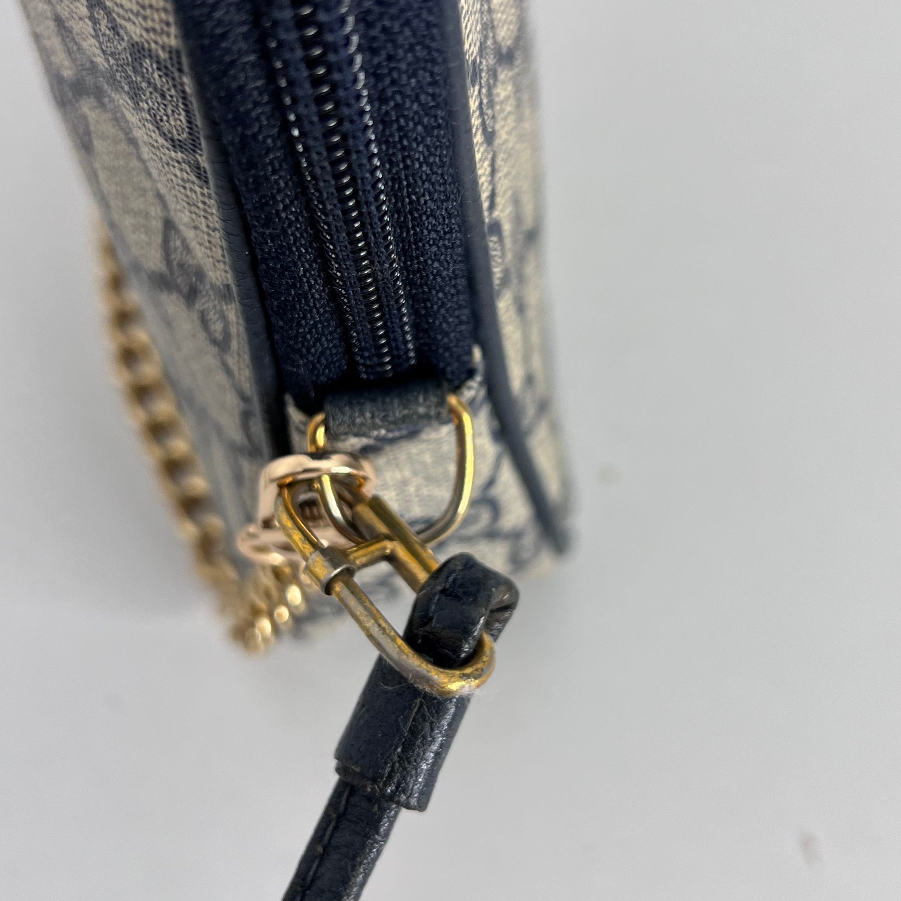 Navy GG Supreme Crossbody