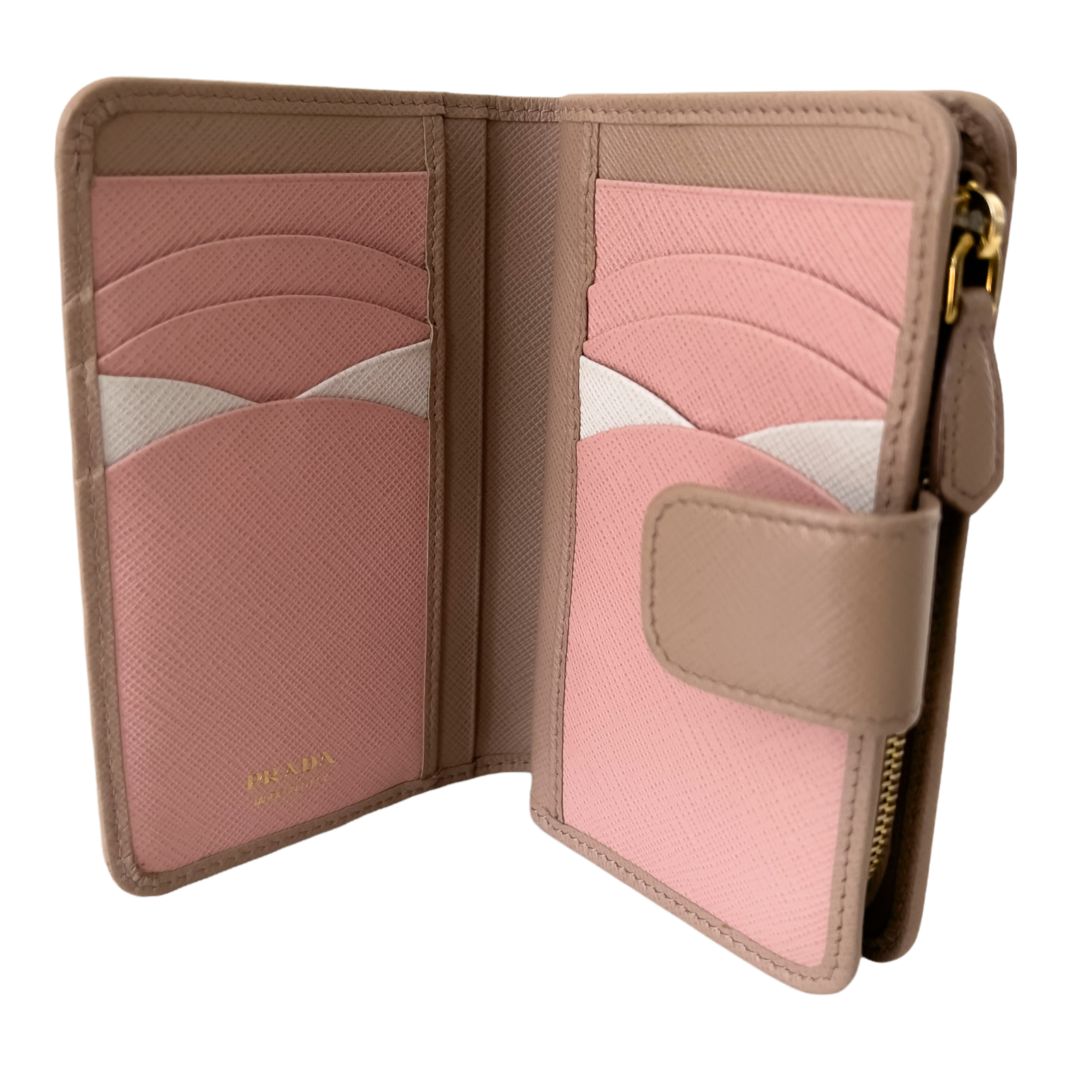 Small Saffiano Leather Wallet