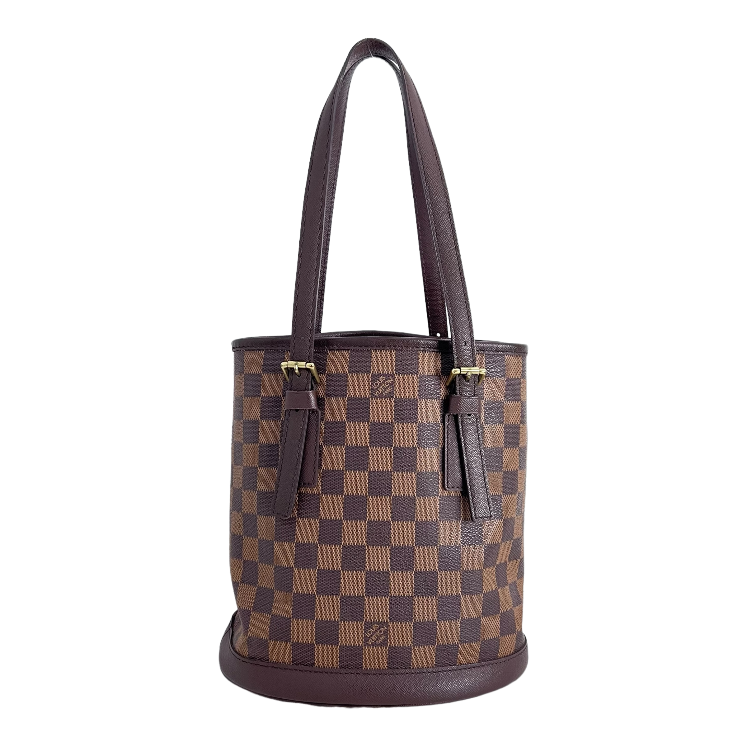 Damier Ebene Marais Petit Bucket Bag