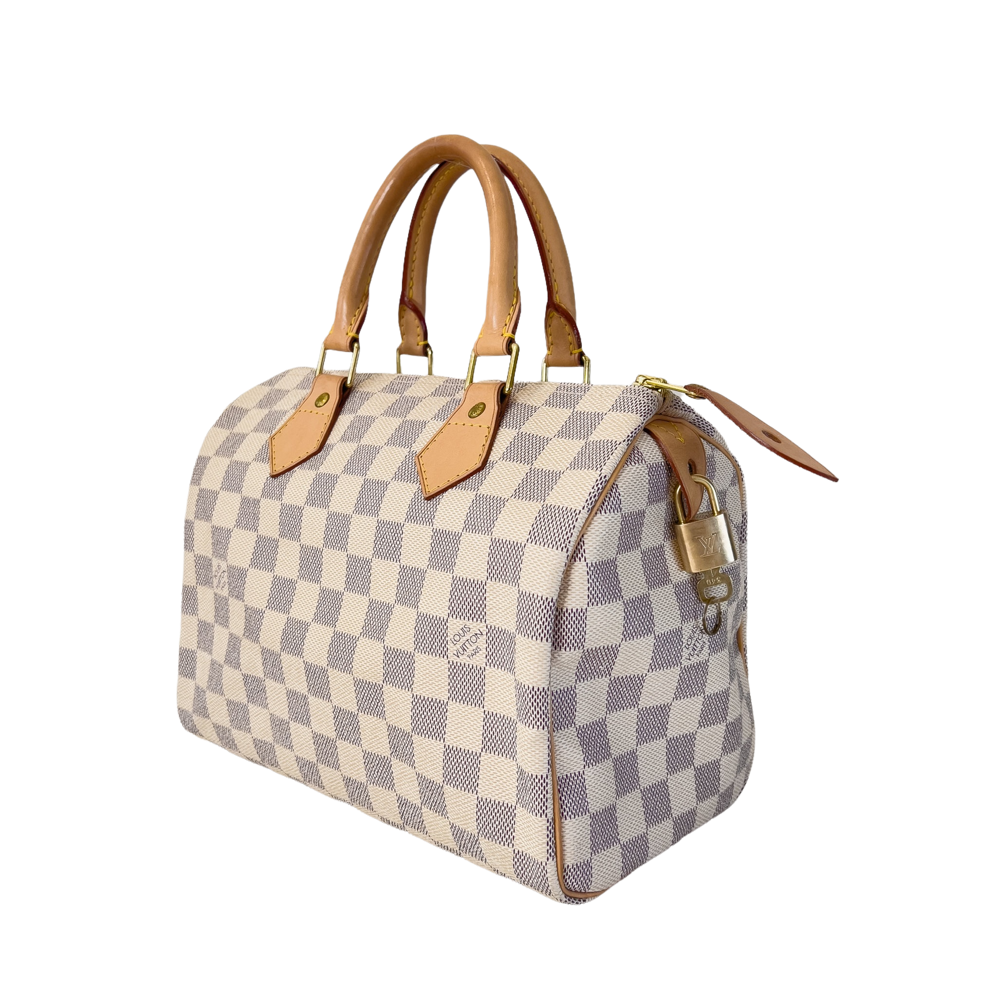 Speedy 25 Damier Azur