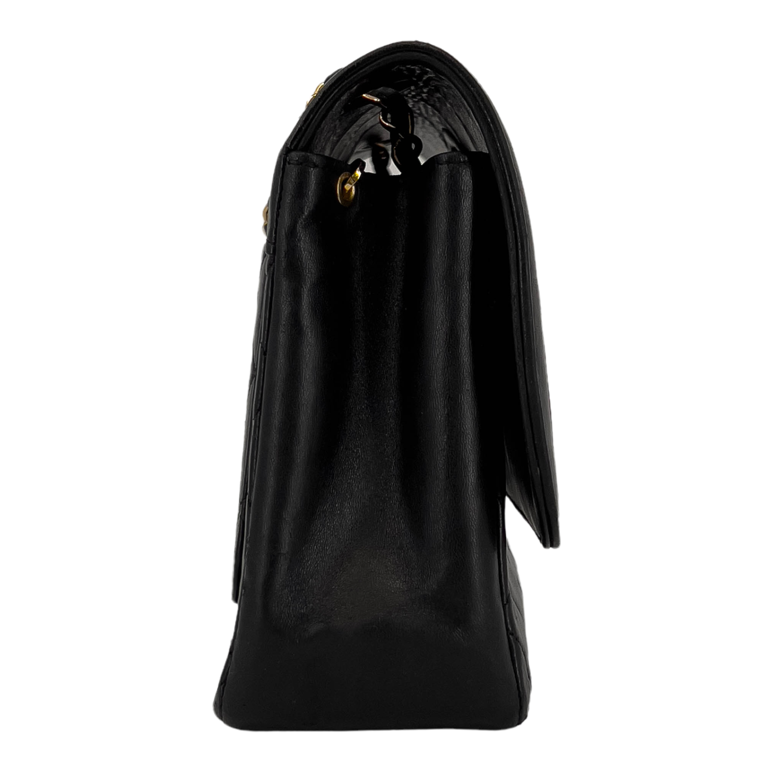 Vintage Medium Half-Flap Quilted Lambskin Bag