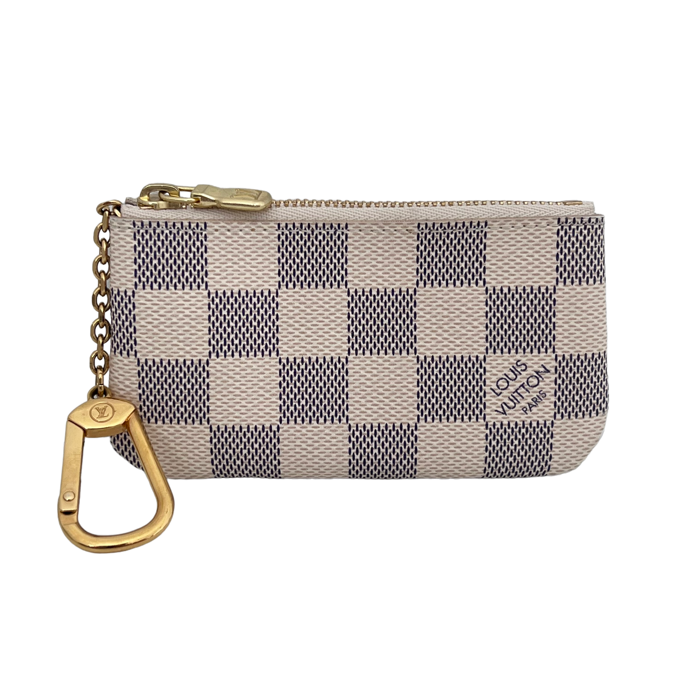 Damier Azur Card/Coin Holder