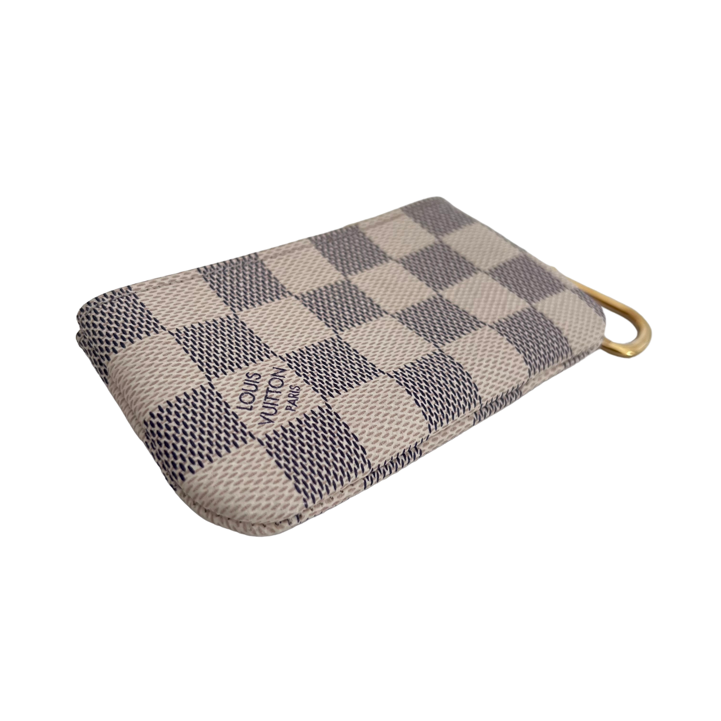 Damier Azur Card/Coin Holder