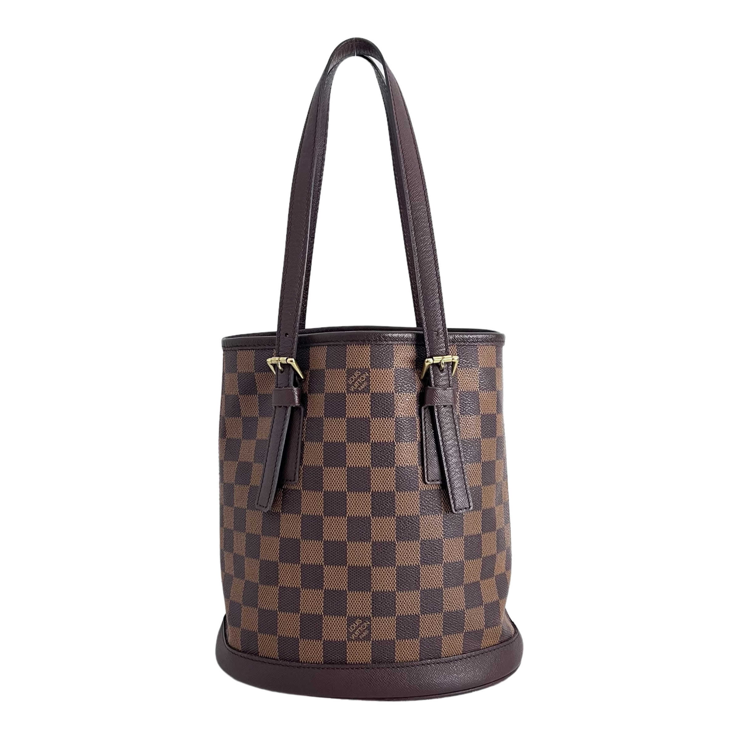 Damier Ebene Marais Petit Bucket Bag