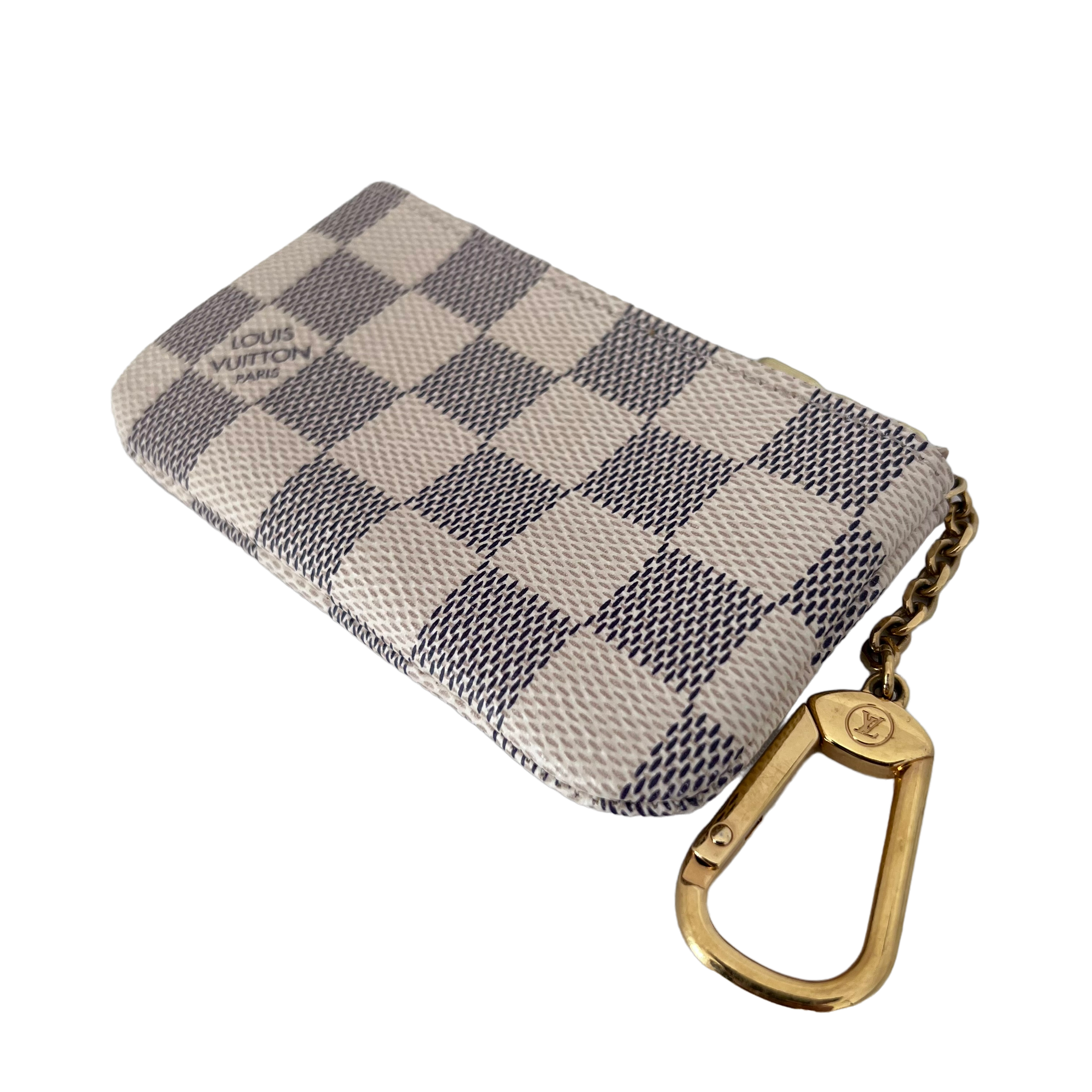 Damier Azur Card/Coin Holder