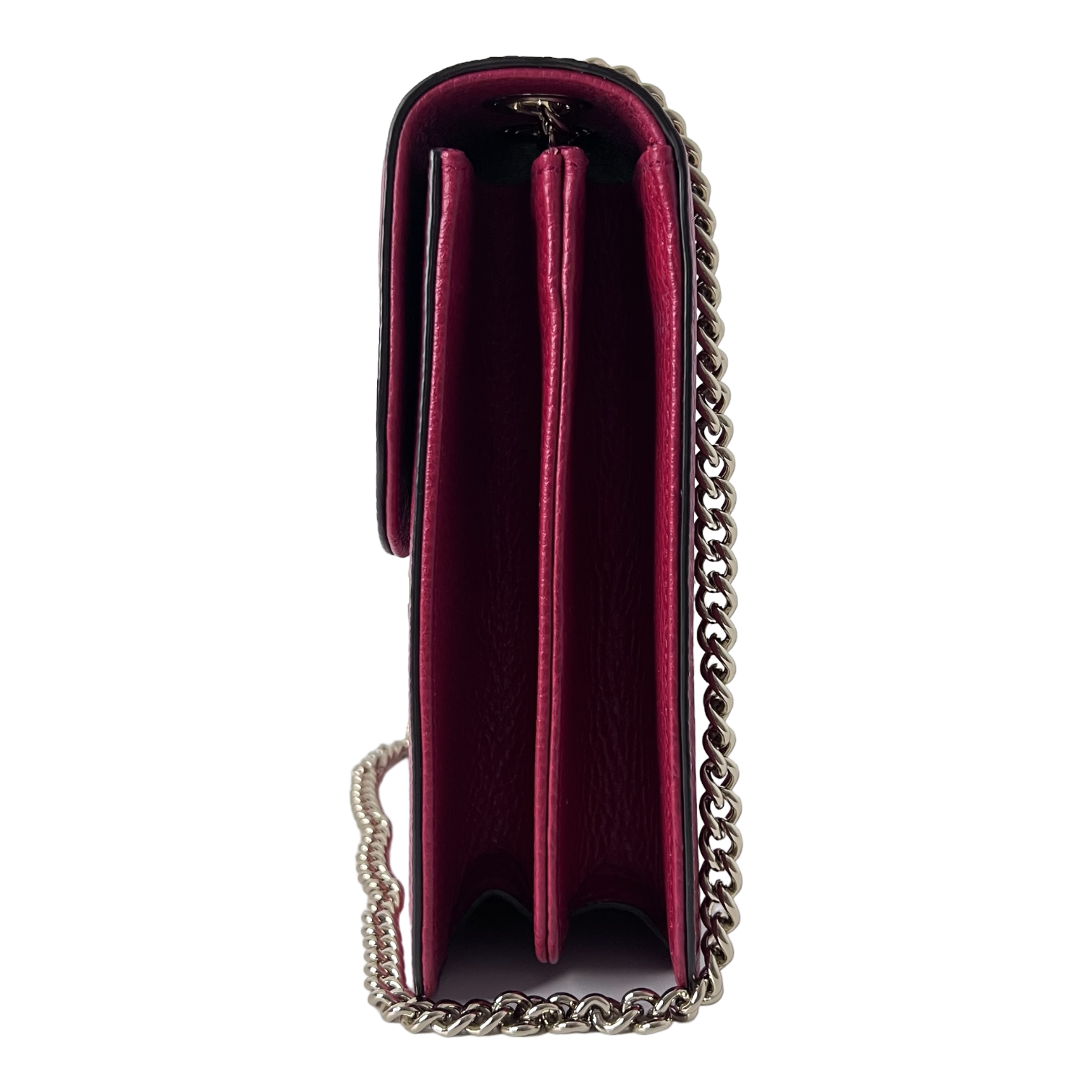 Red Interlocking GG Shoulder Bag