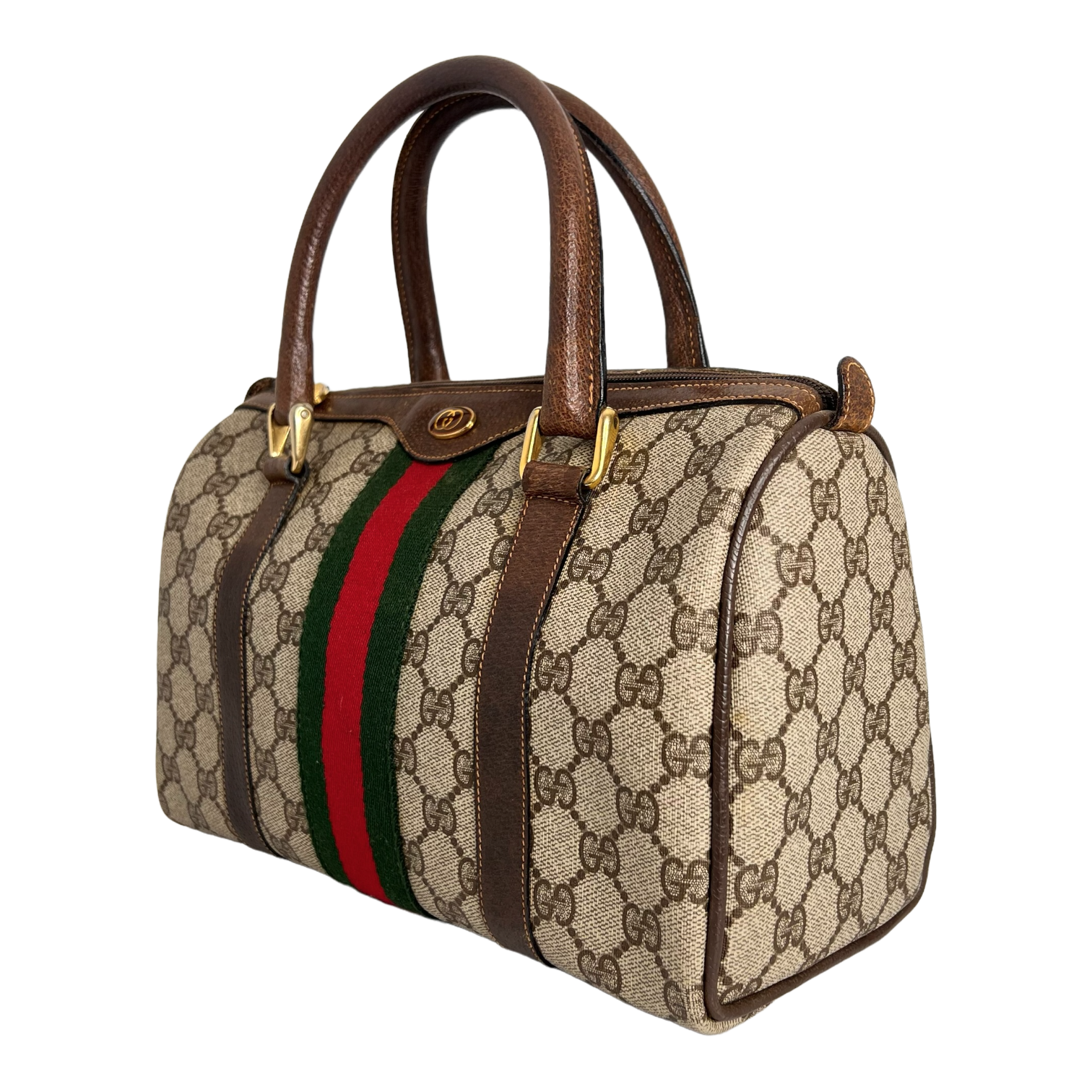 GG Supreme Boston Bag