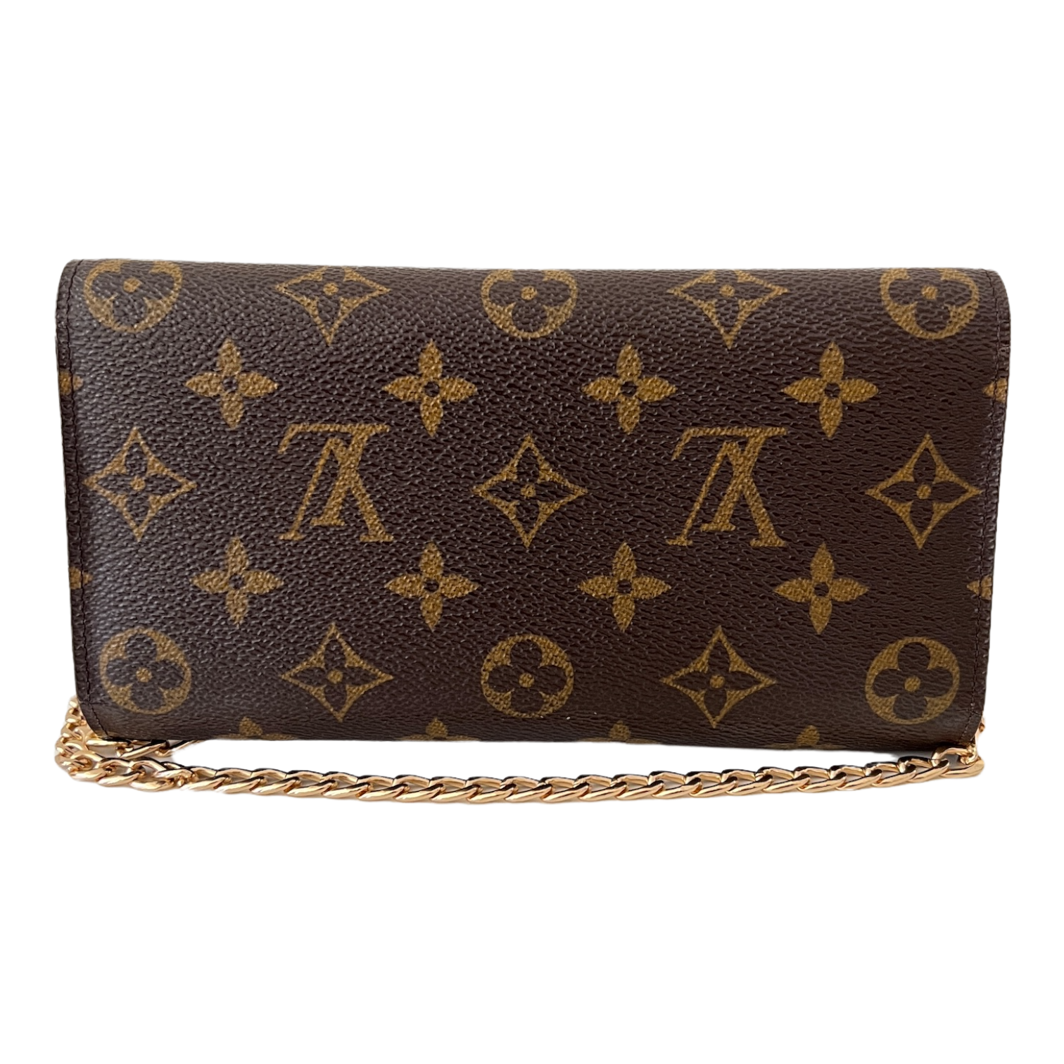 Monogram Chain on Wallet