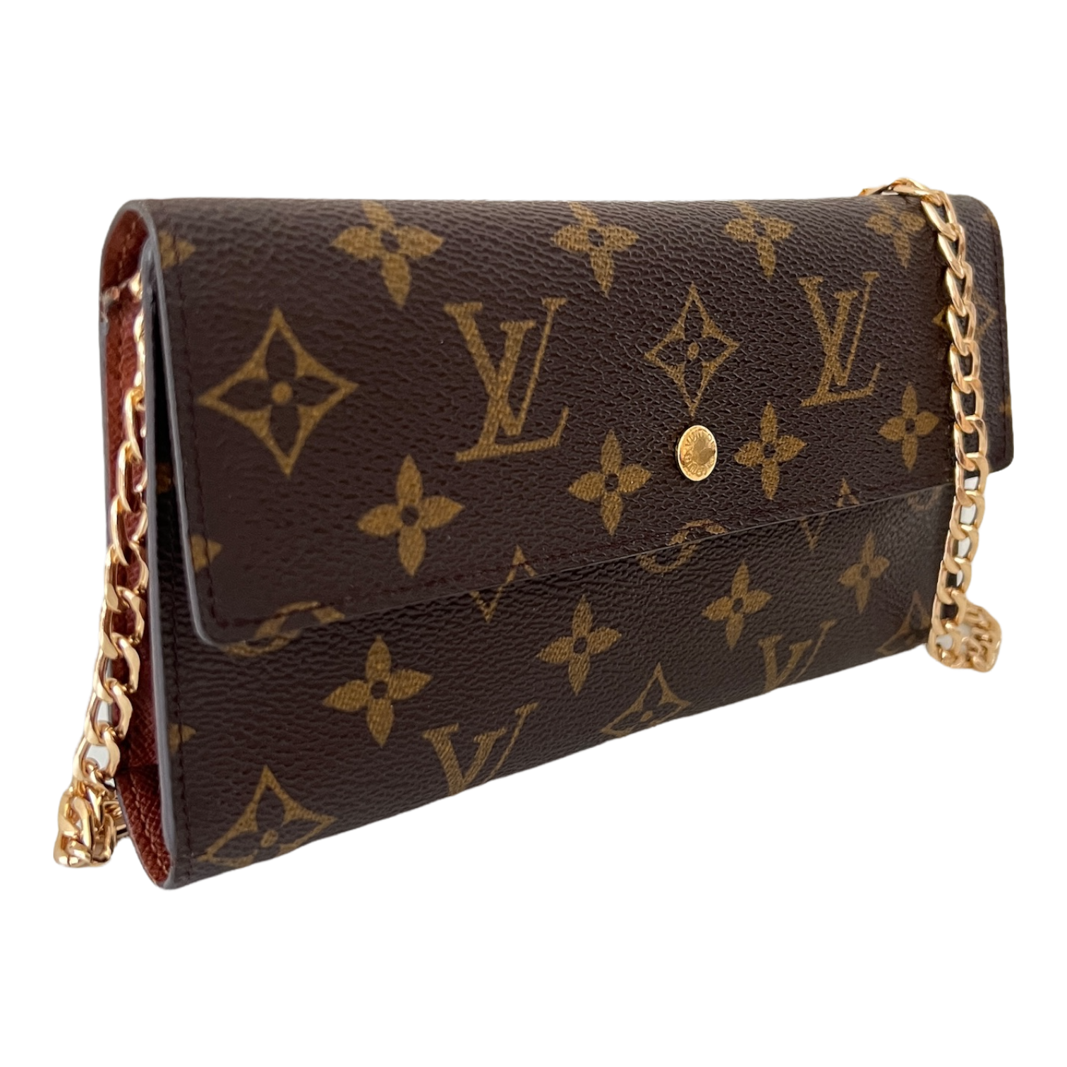 Monogram Chain on Wallet