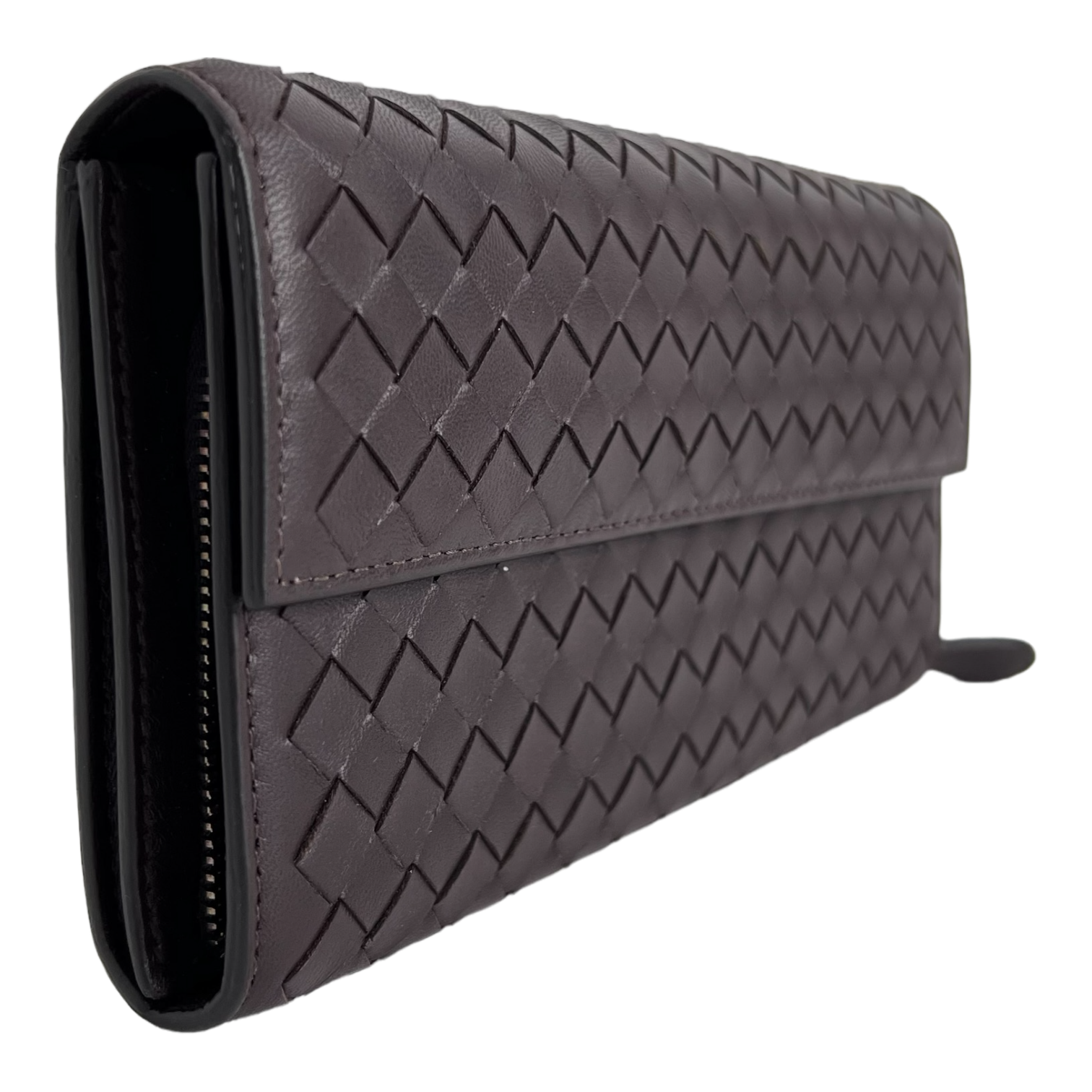 Intrecciato Continental Long Wallet