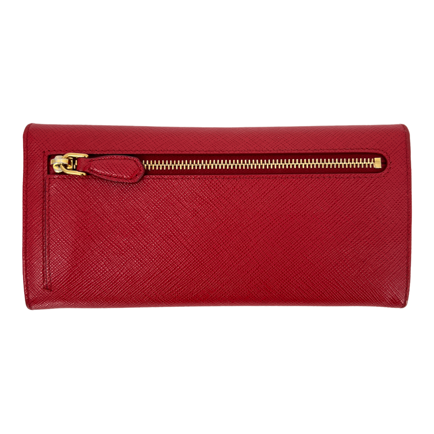 Red Saffiano Wallet