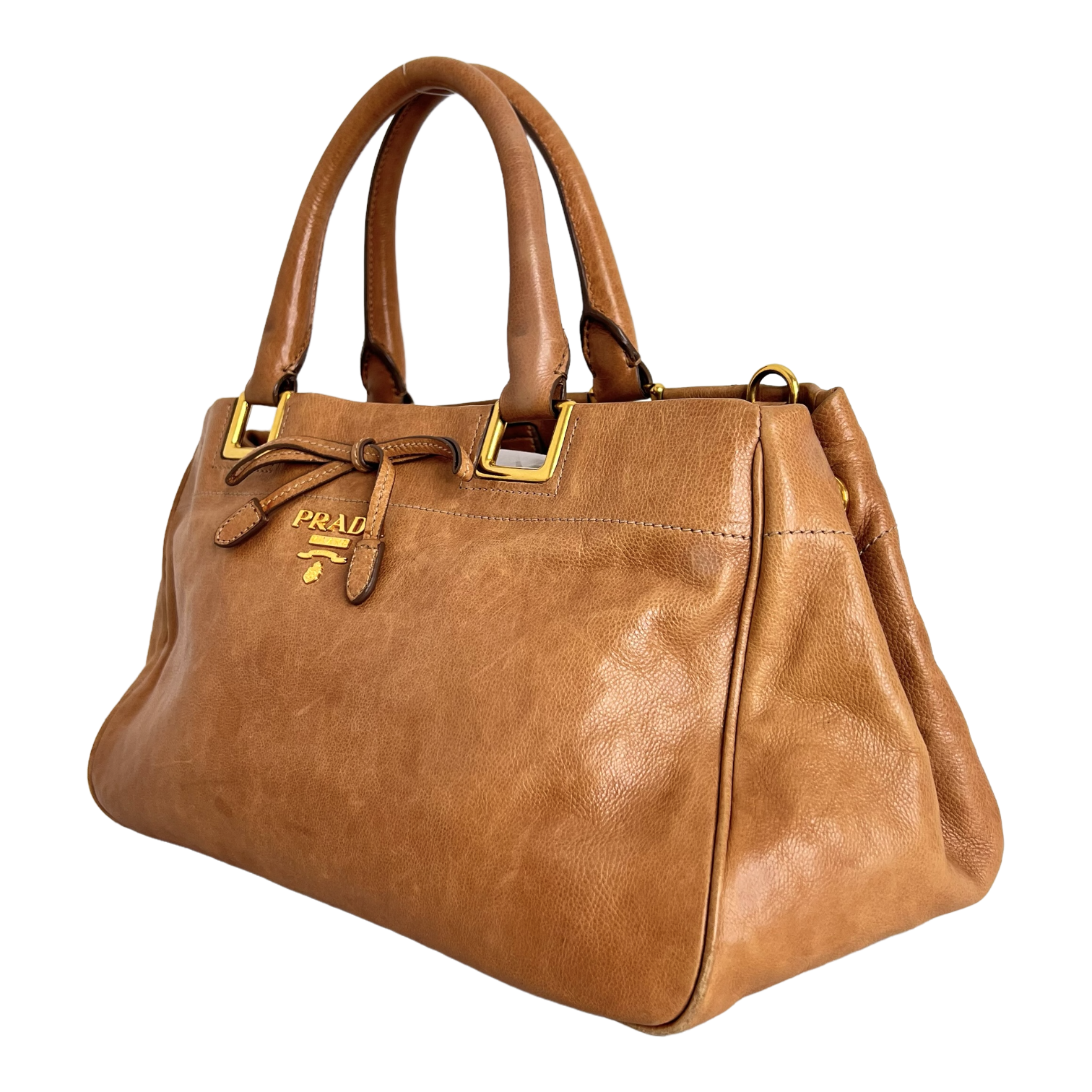 Cammeo Calfskin Ribbon Bag