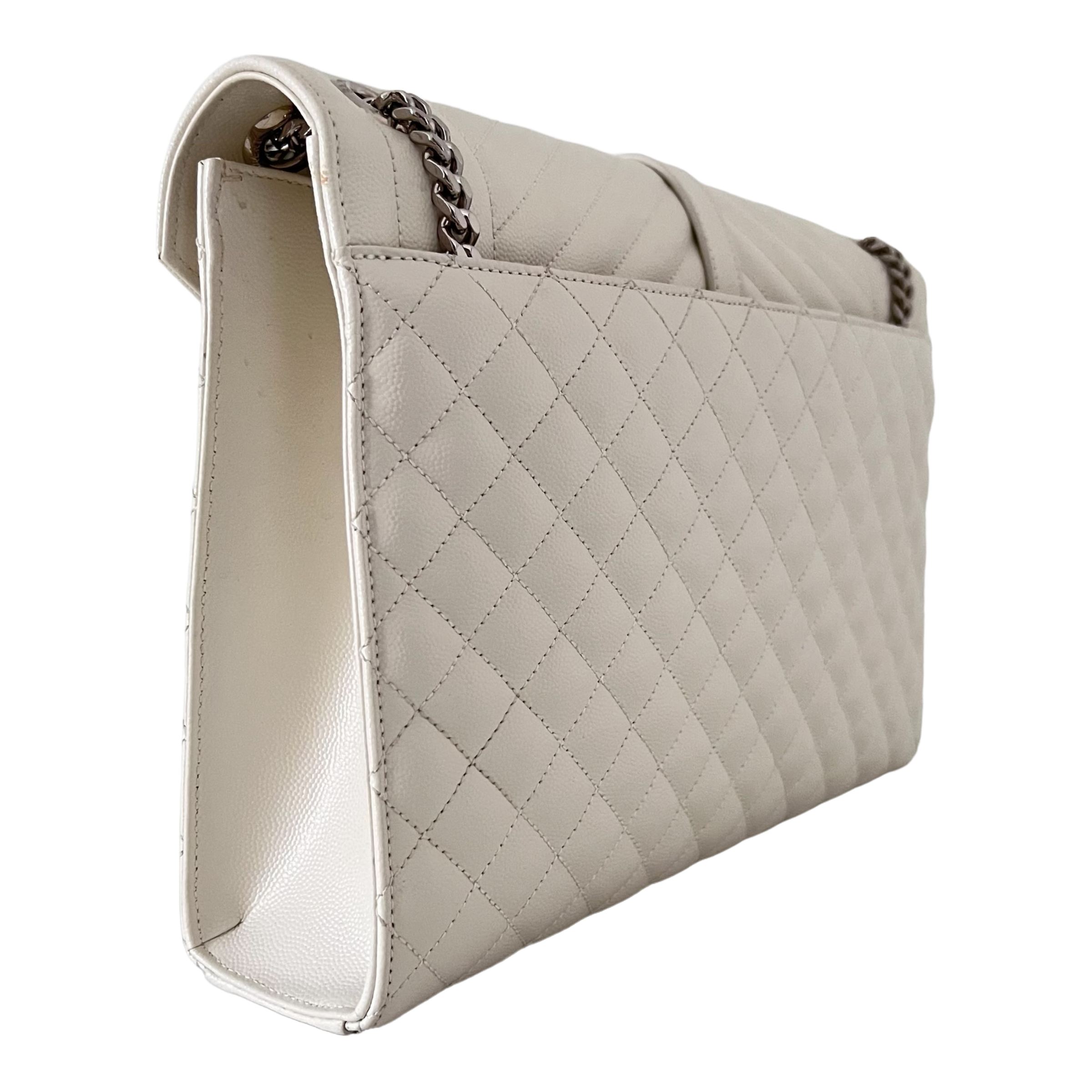 Envelope Large Bag in Blanc Vintage