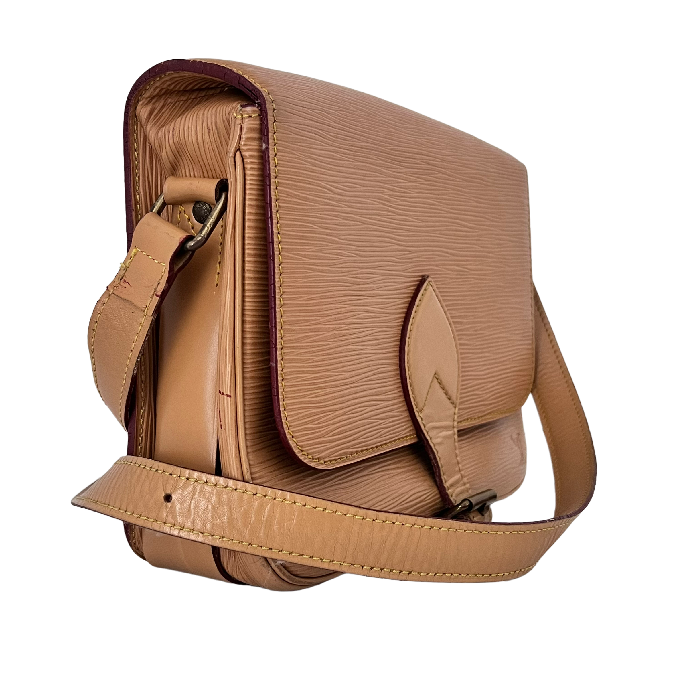 Winnipeg Beige Cartouchiere Crossbody