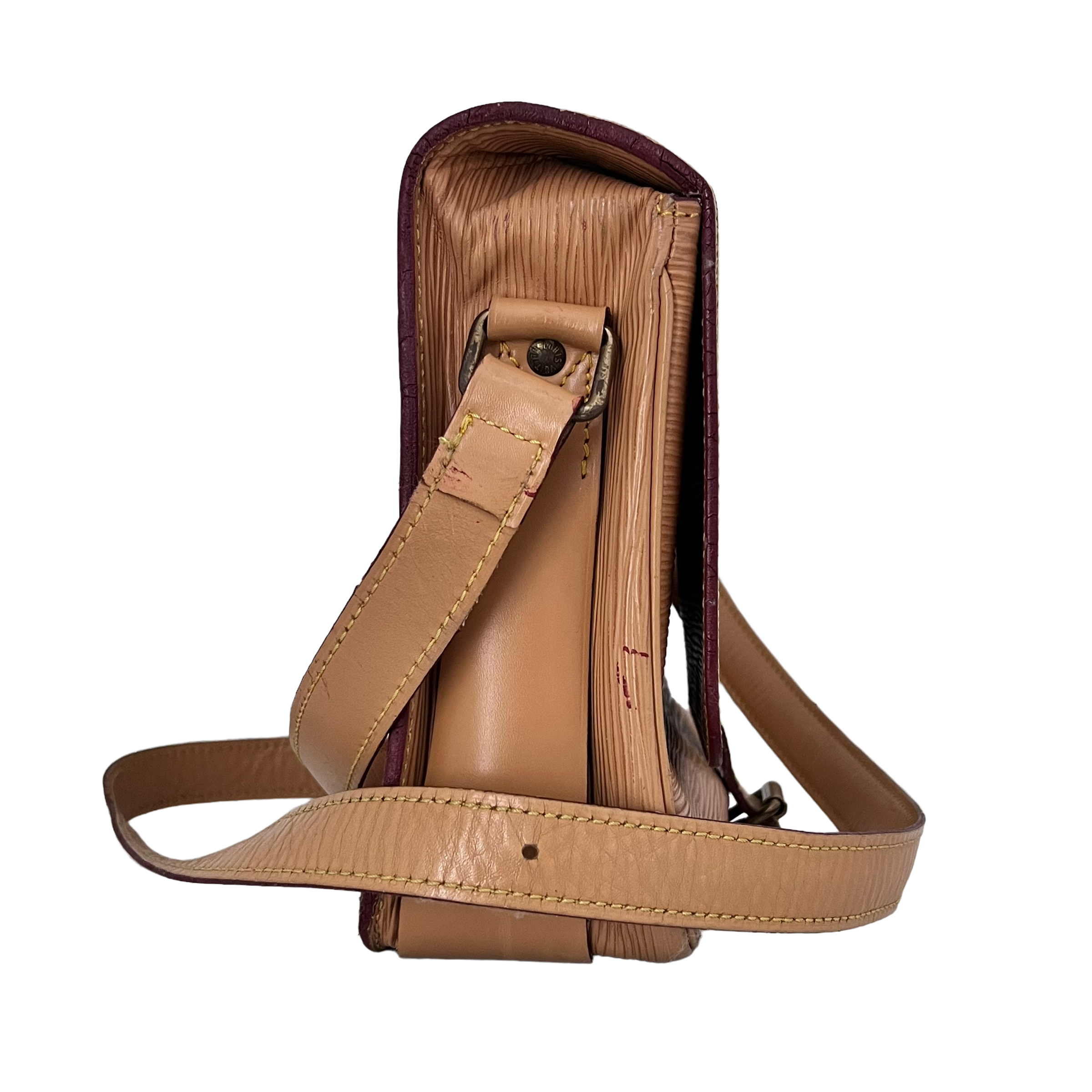 Winnipeg Beige Cartouchiere Crossbody
