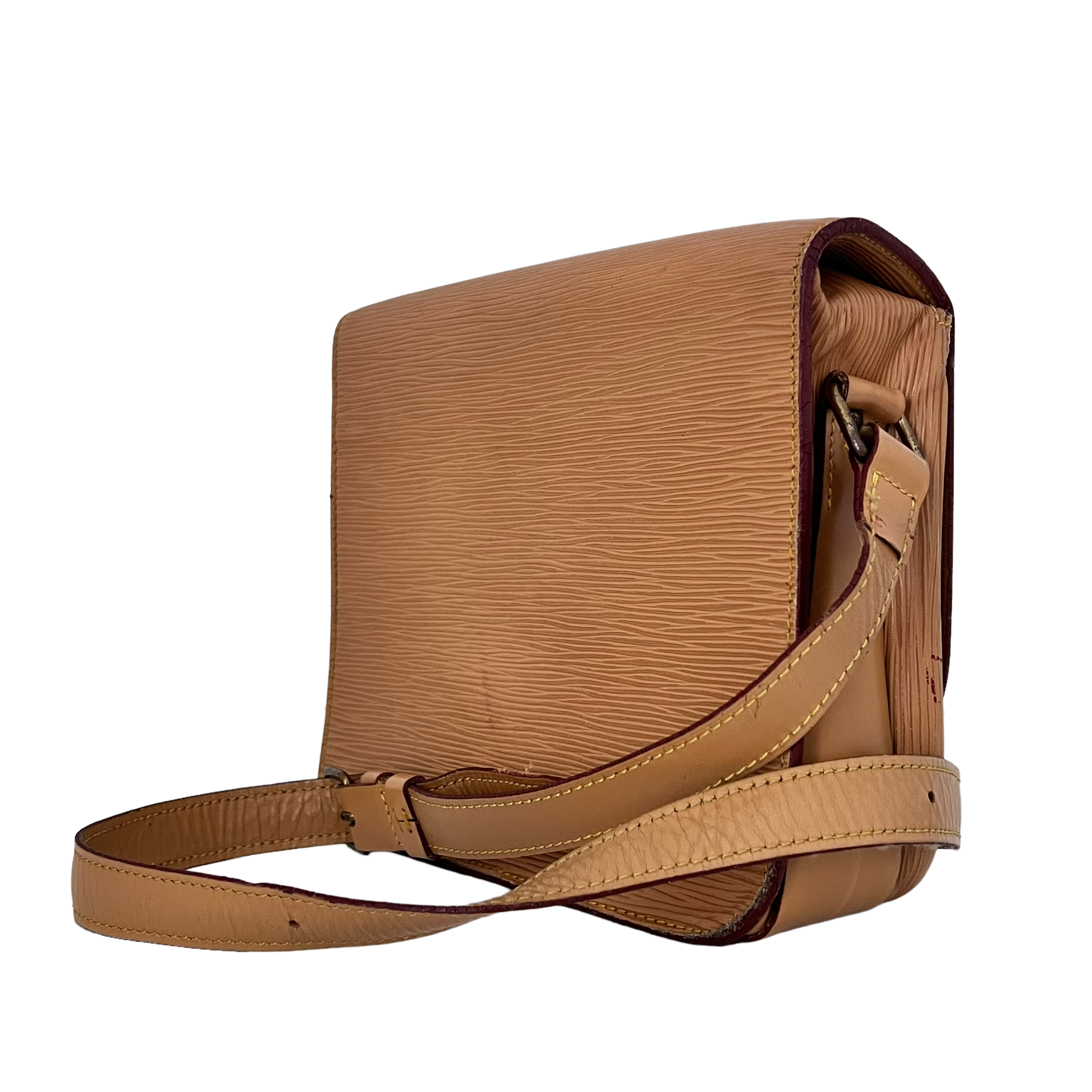 Winnipeg Beige Cartouchiere Crossbody