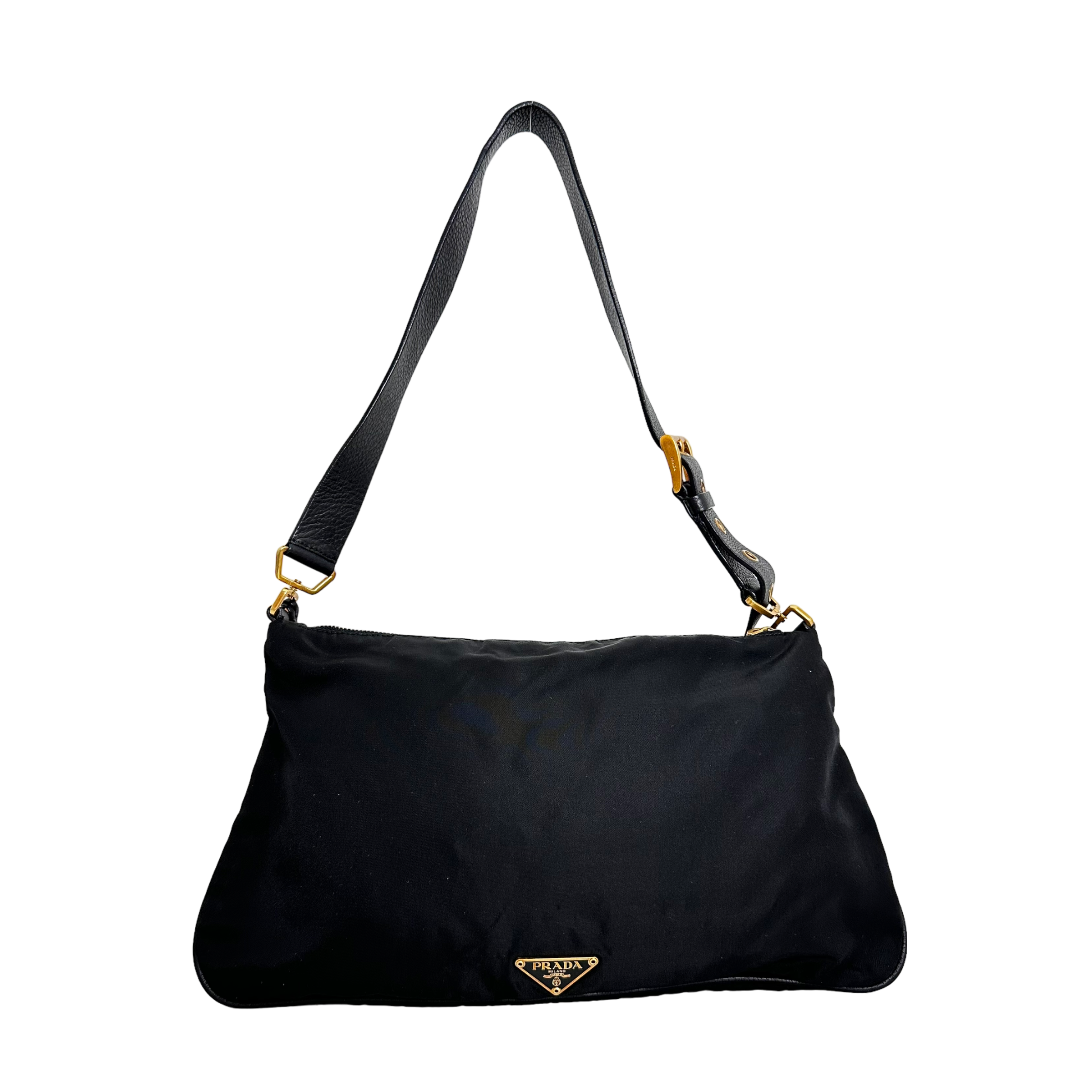 Lock Me Nylon Tessuto Shoulder Bag