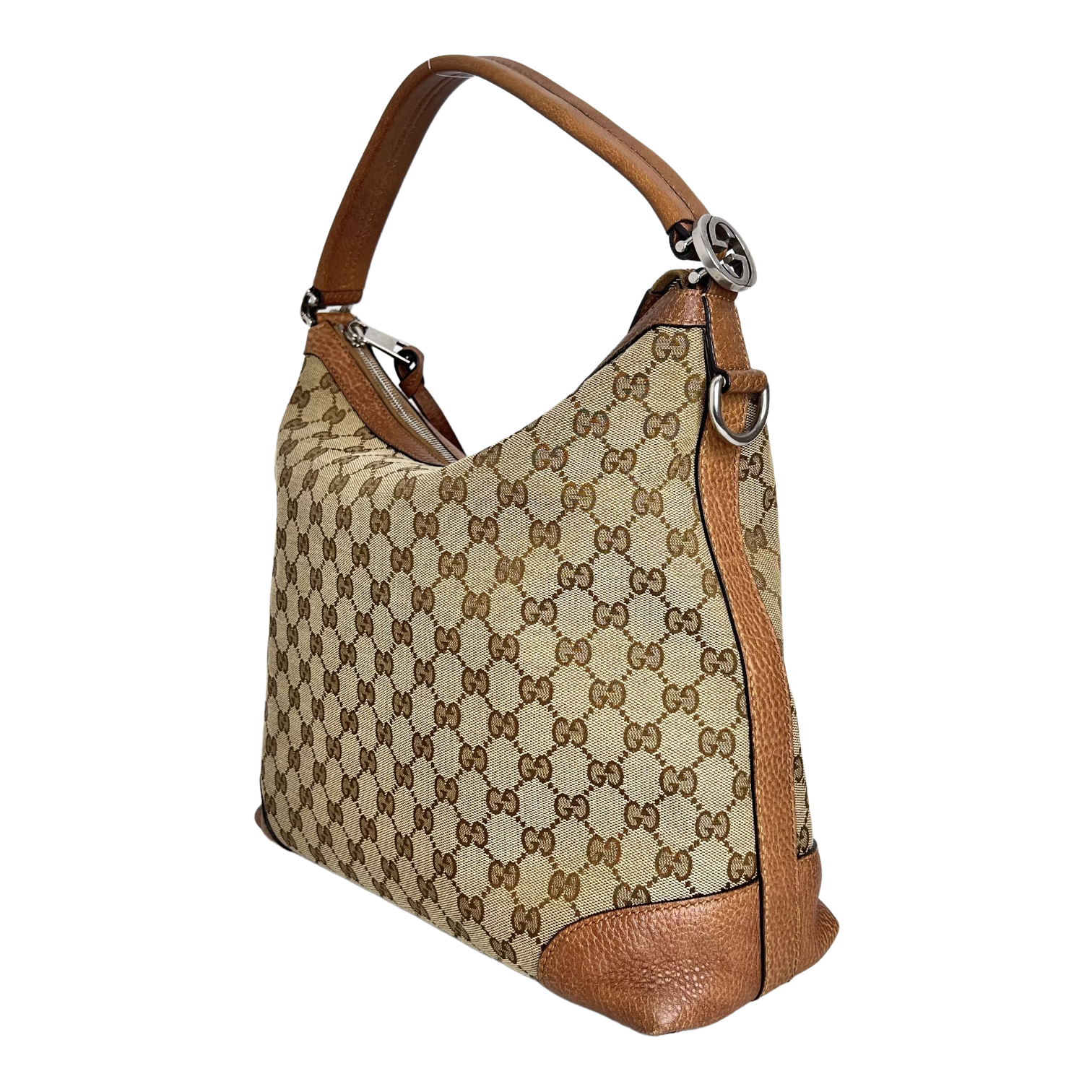 GG Web Hobo Shoulder Bag