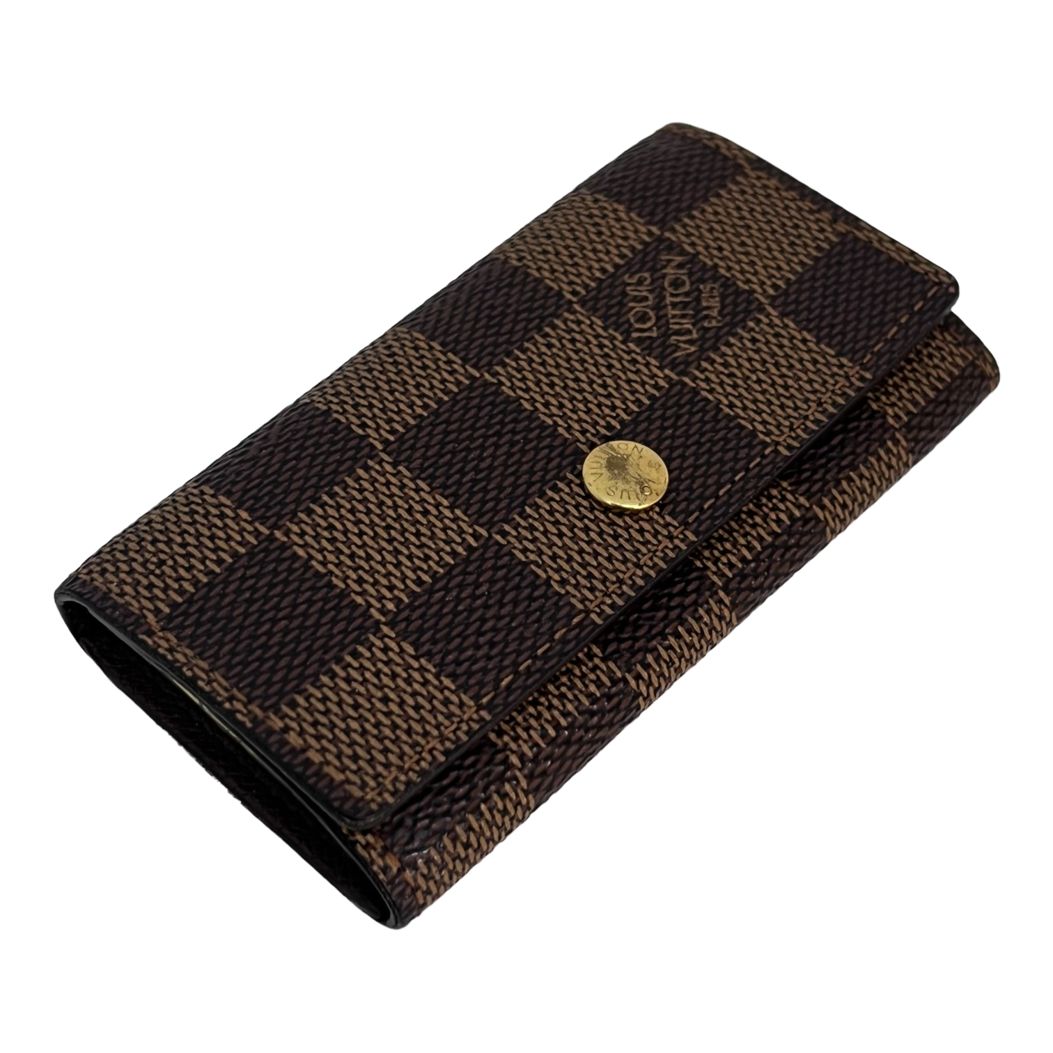 Damier Ebene Key Holder