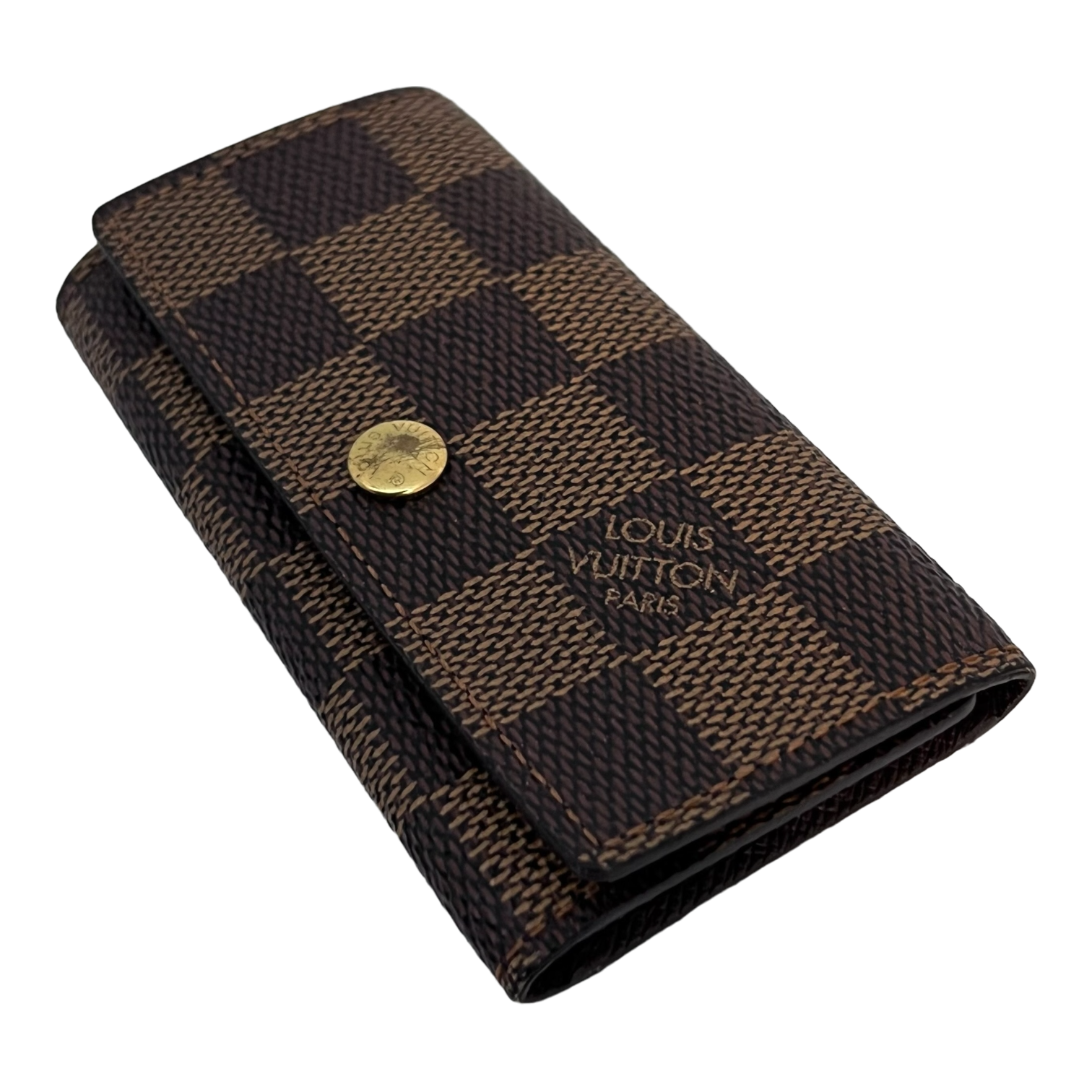 Damier Ebene Key Holder