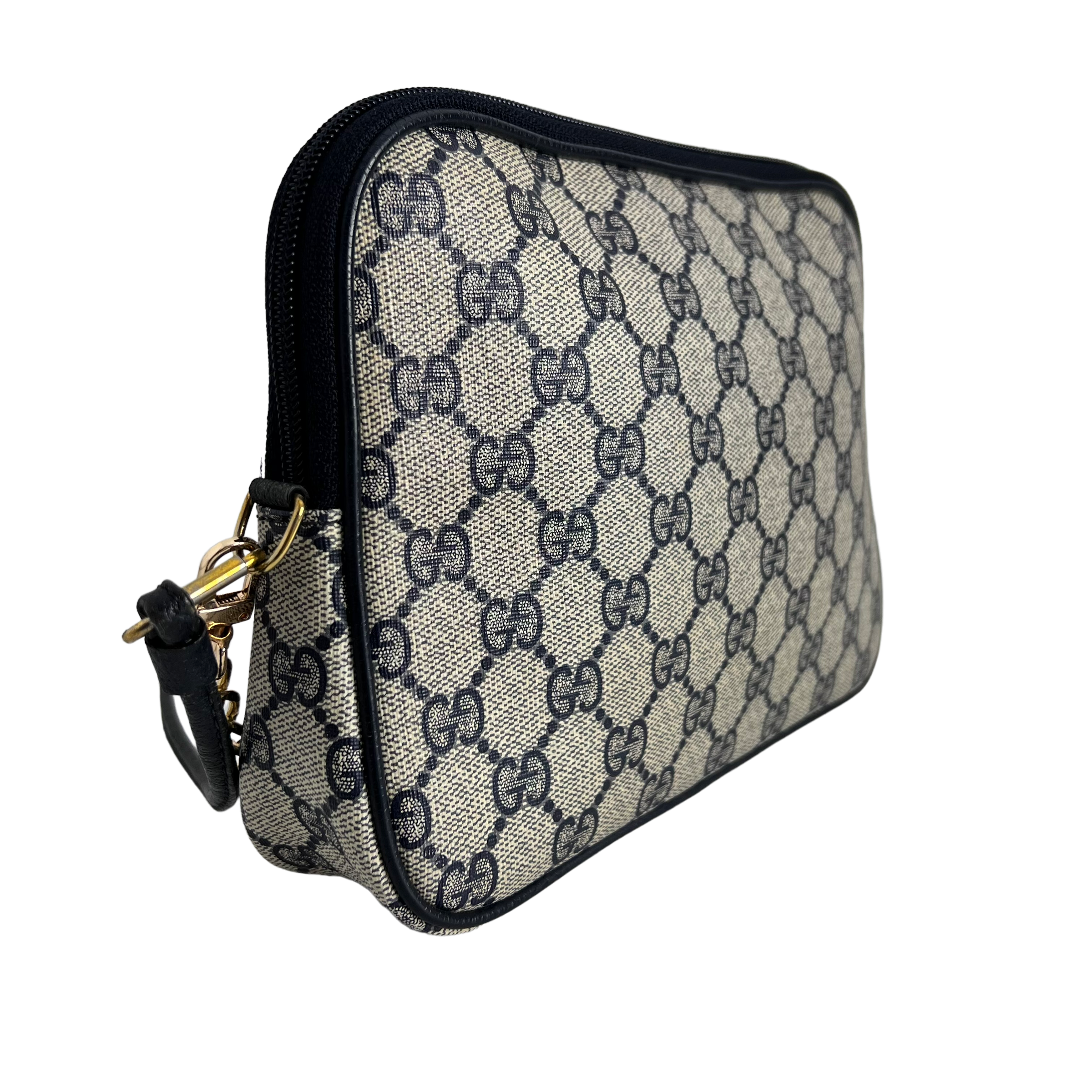 Navy GG Supreme Crossbody