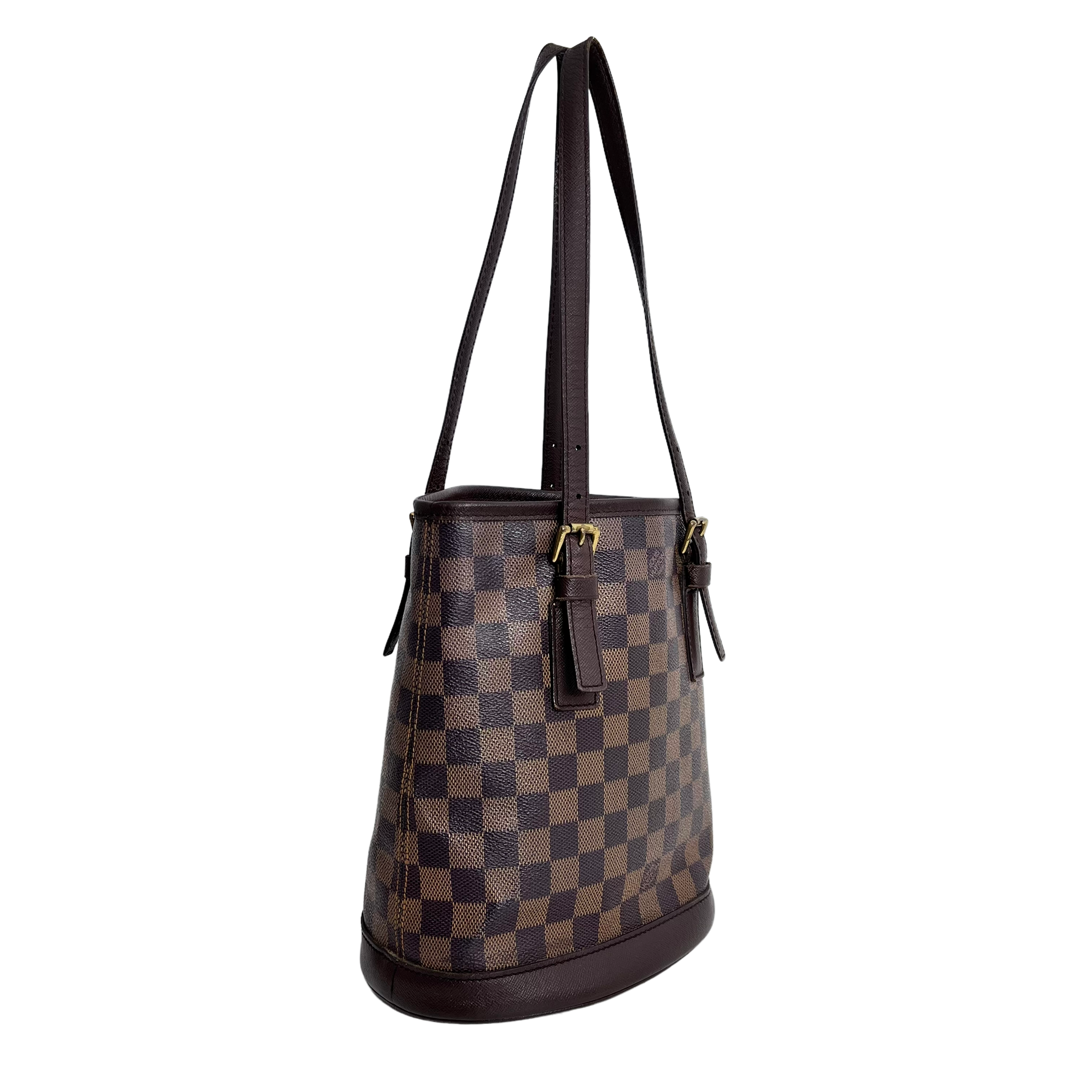 Damier Ebene Marais Bucket Bag
