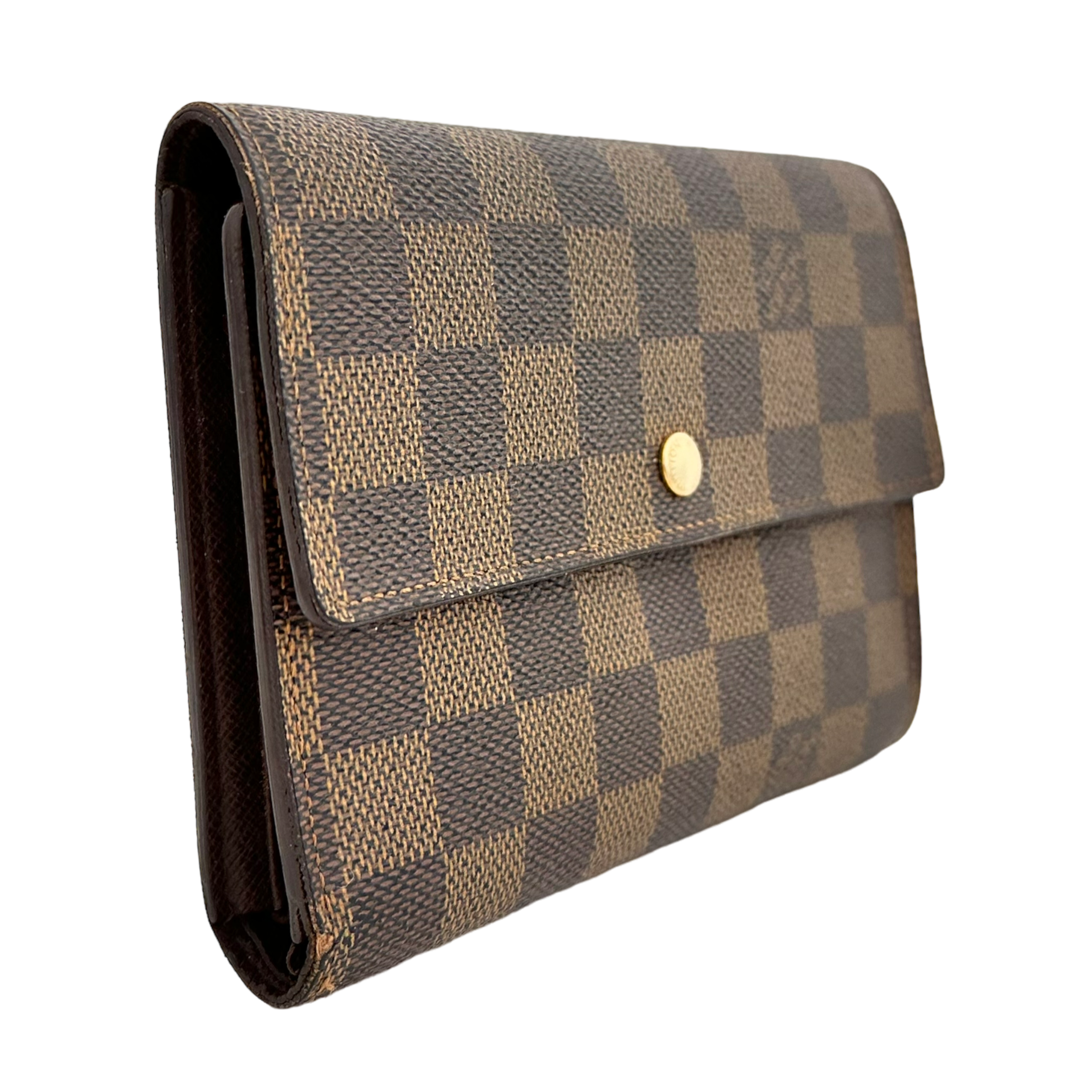Damier Ebene Travel Wallet