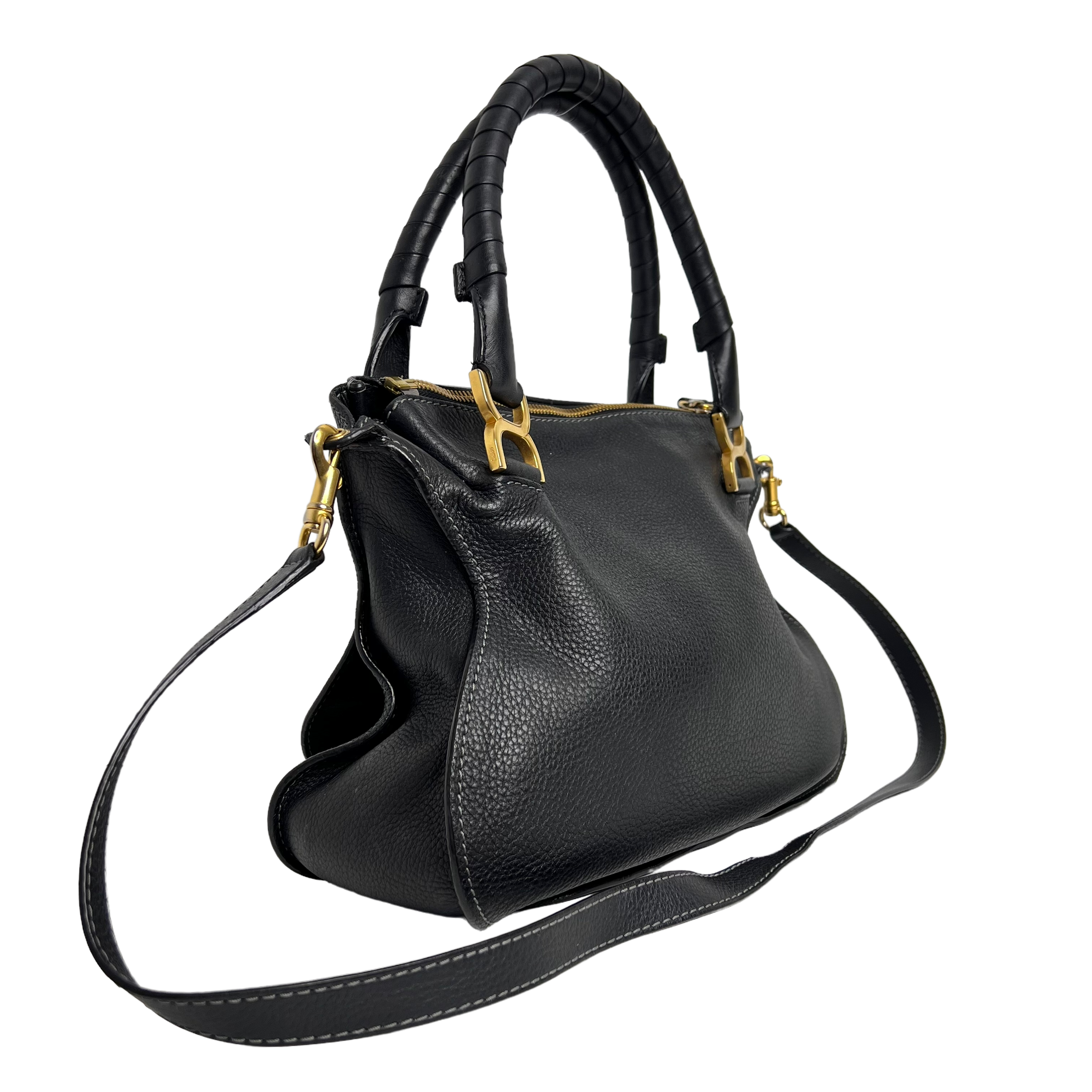 Medium Marcie Leather Bag