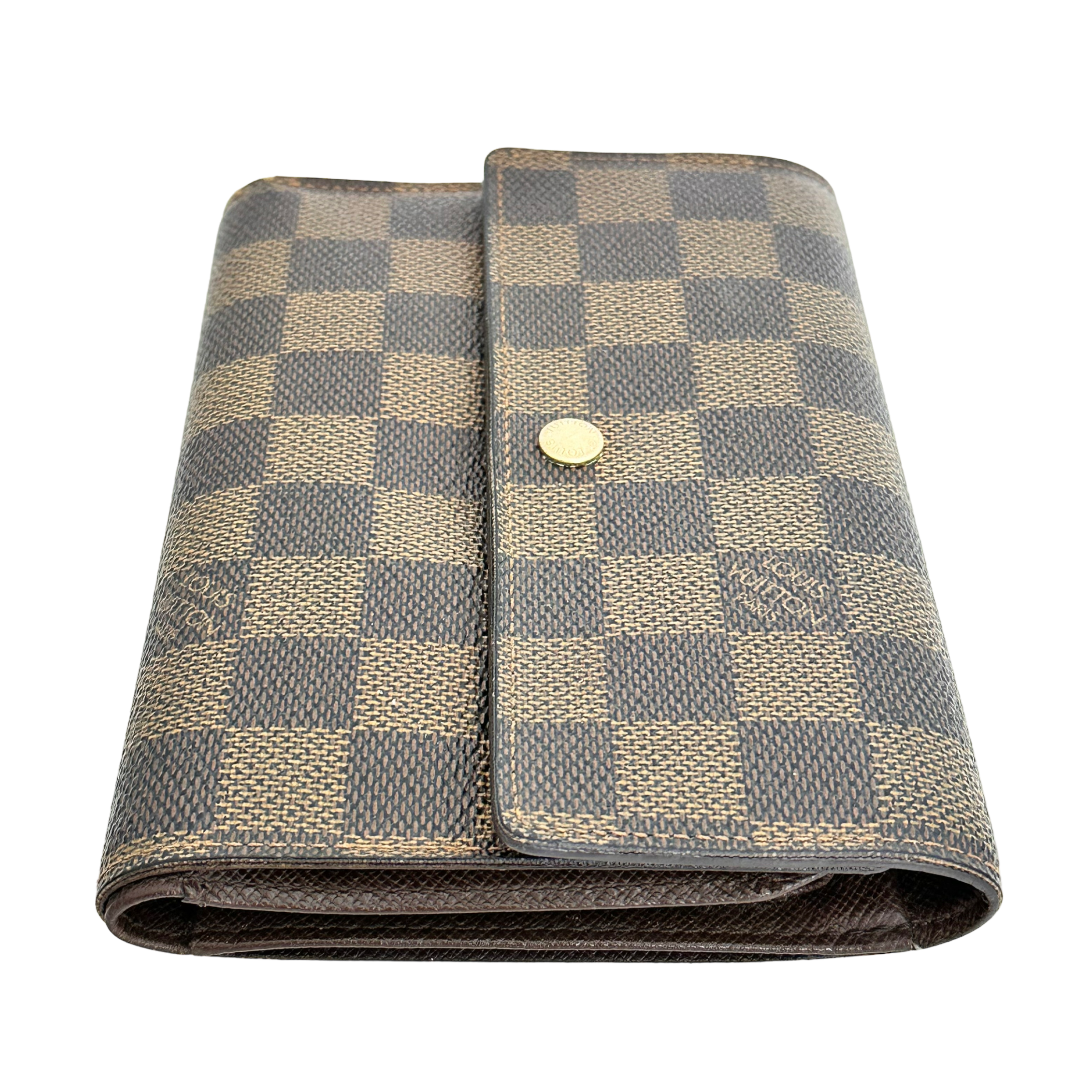 Damier Ebene Travel Wallet