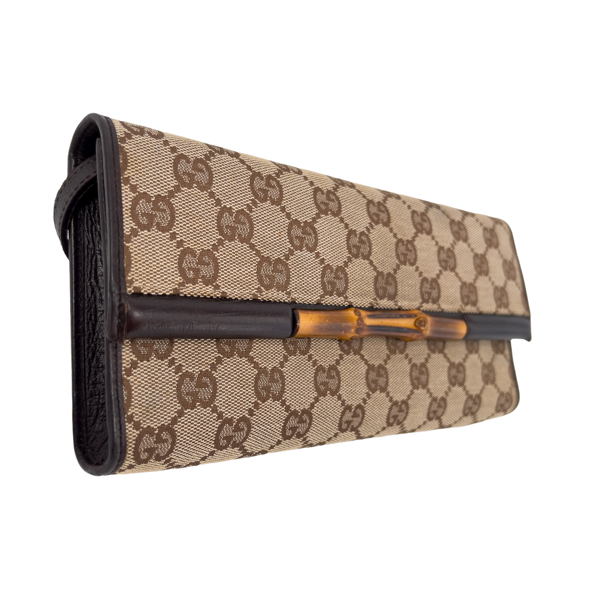 GG Canvas Bamboo Bar Crossbody