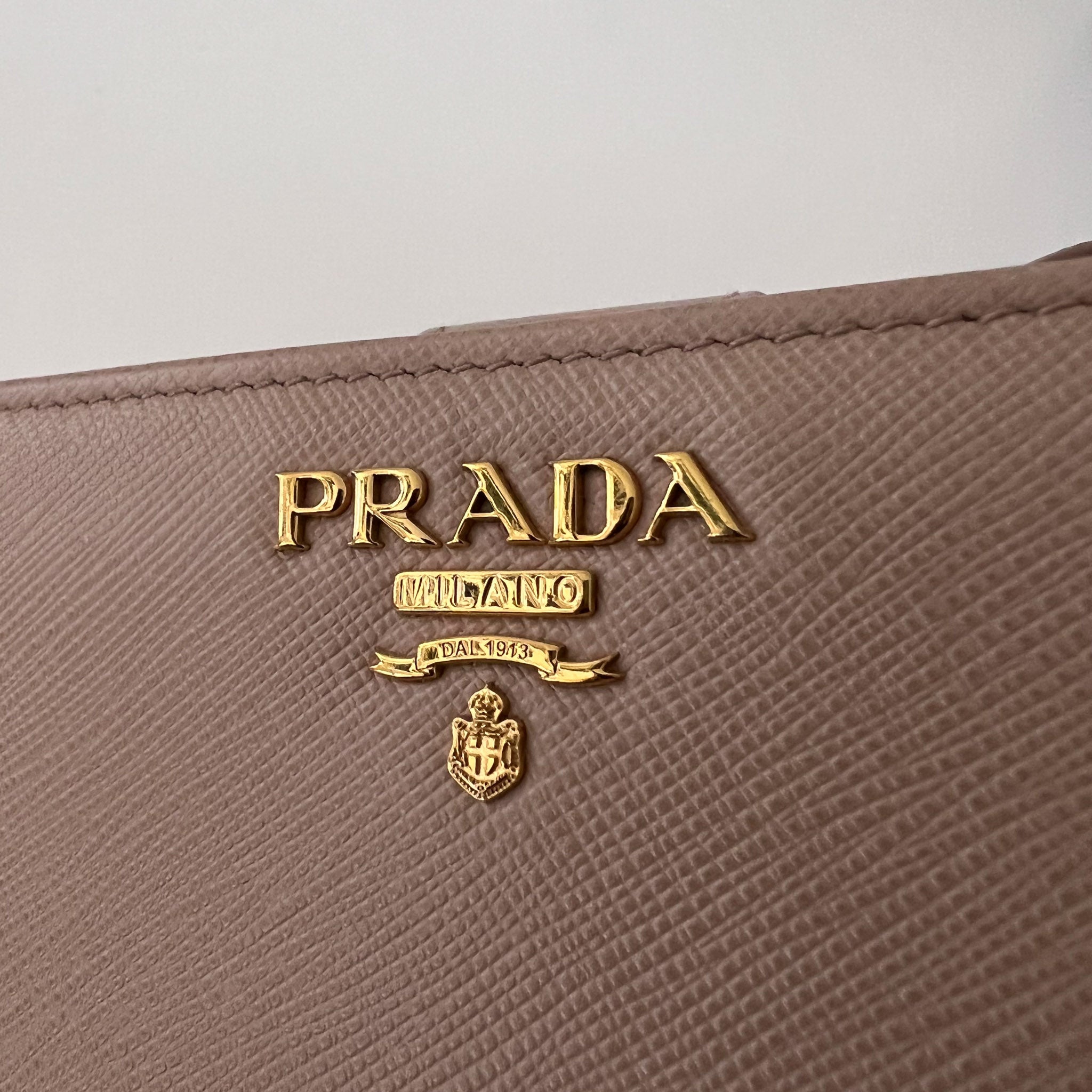 Small Saffiano Leather Wallet