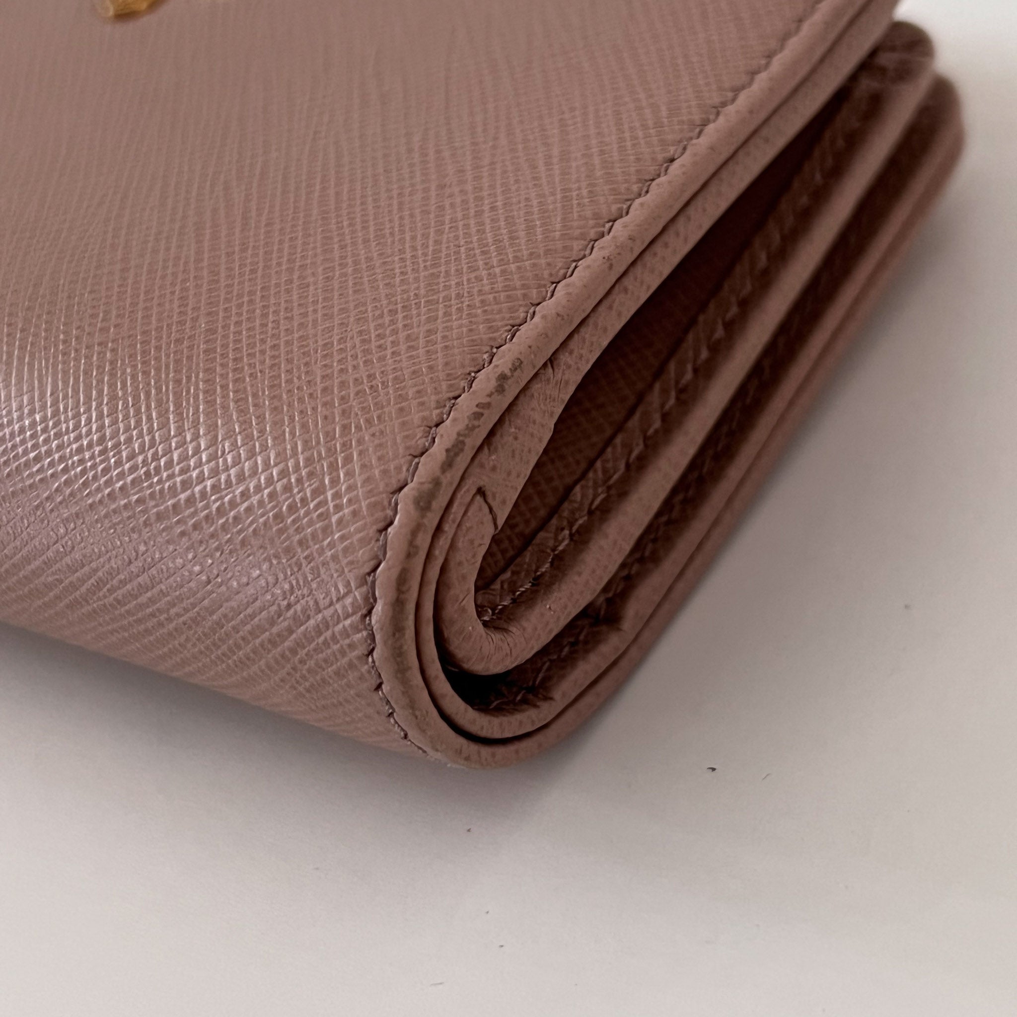 Small Saffiano Leather Wallet
