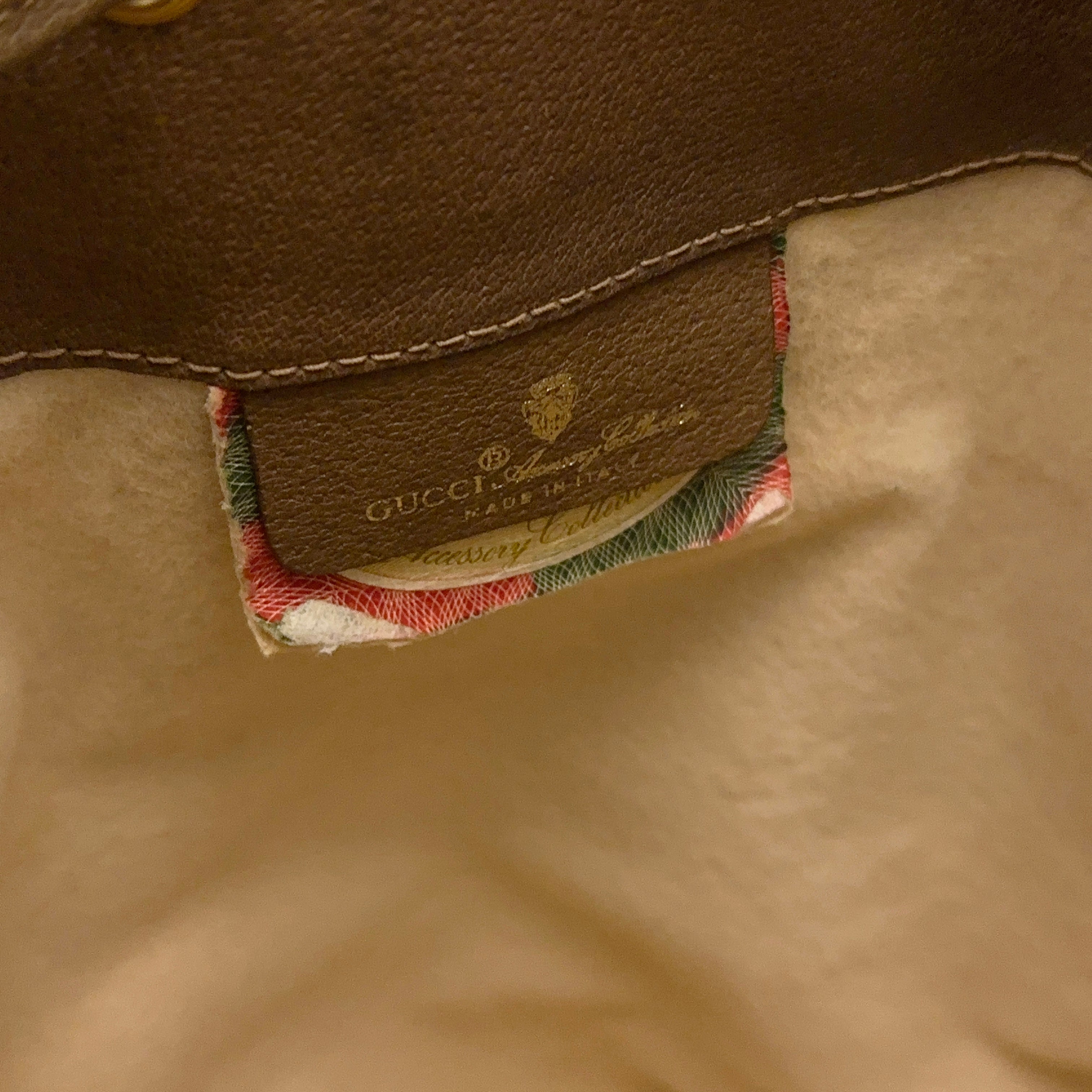 Vintage Ophidia Bucket Bag