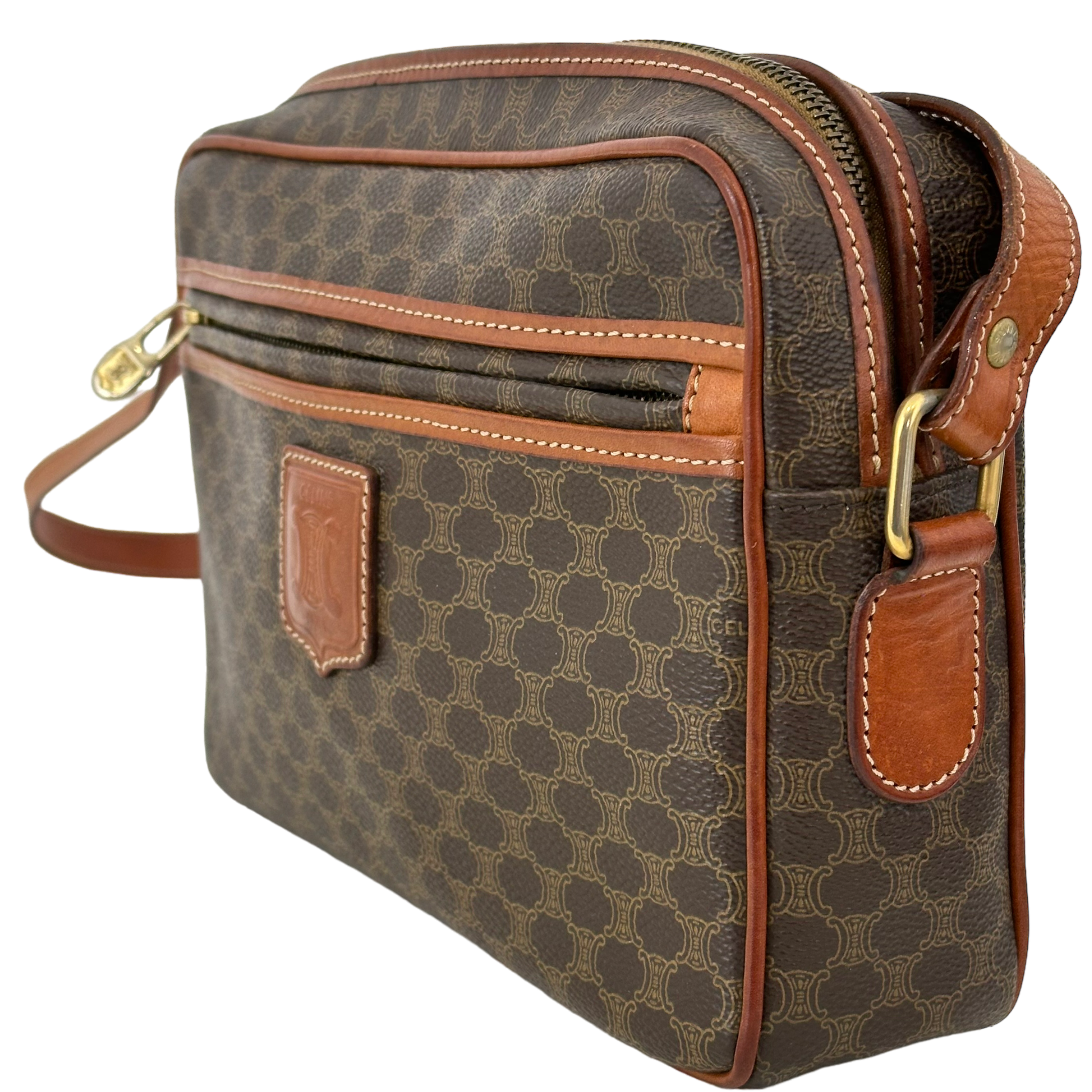 Vintage Macadam Camera Bag
