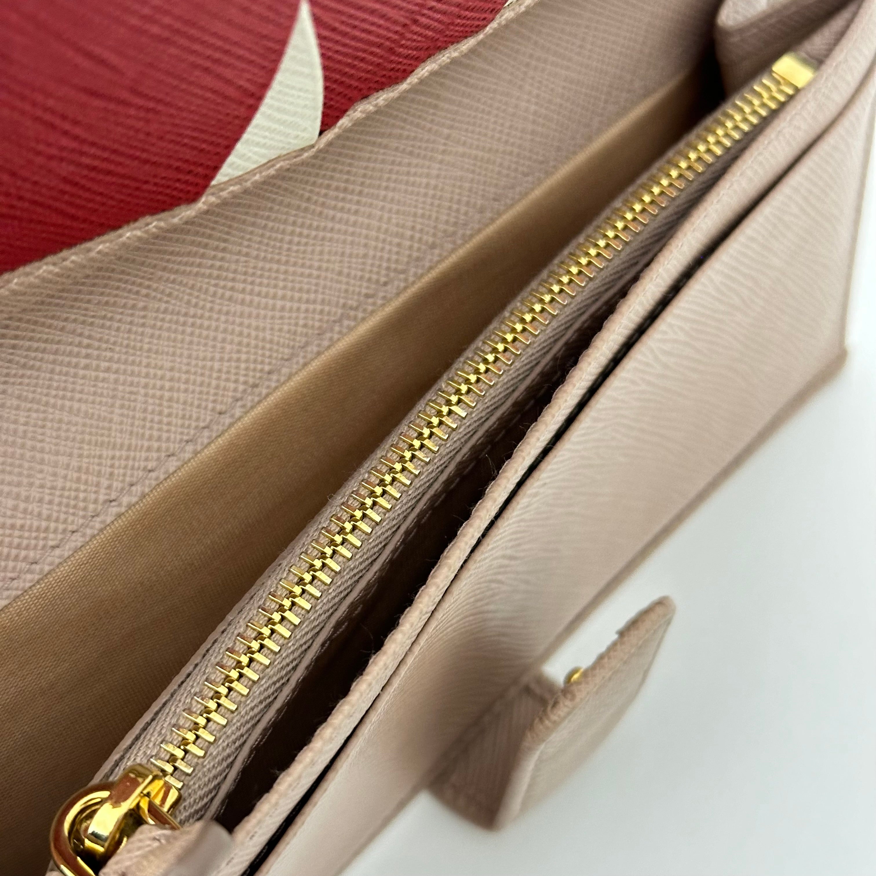 Saffiano Long Wallet