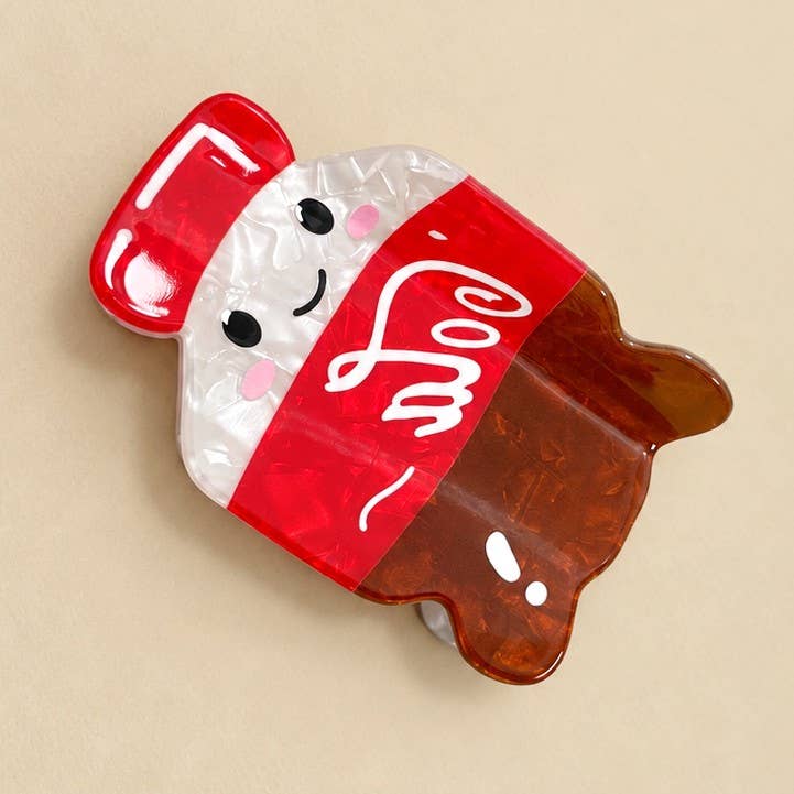 Cute Cola Hair Claw Clip