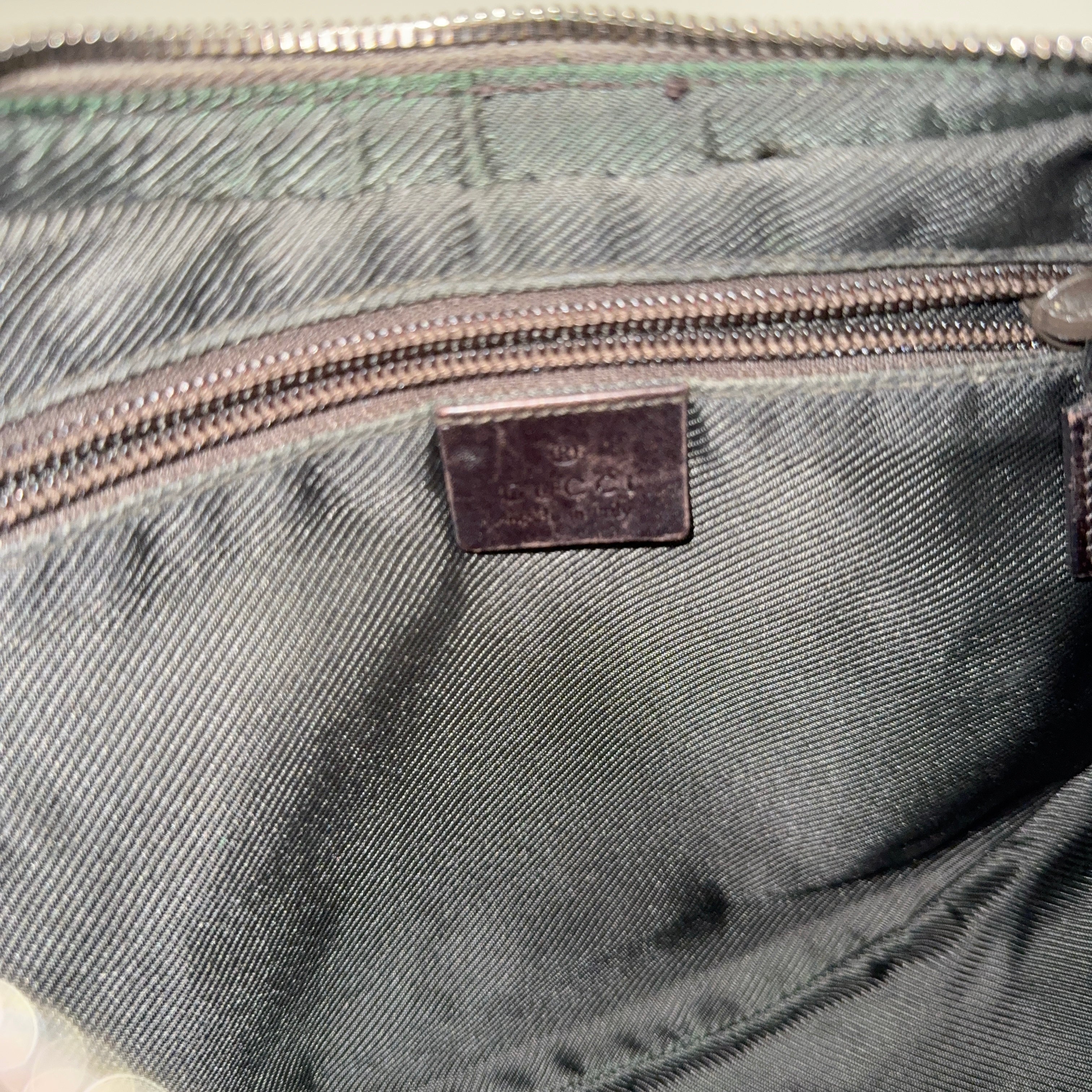 Half Moon Denim Shoulder Bag