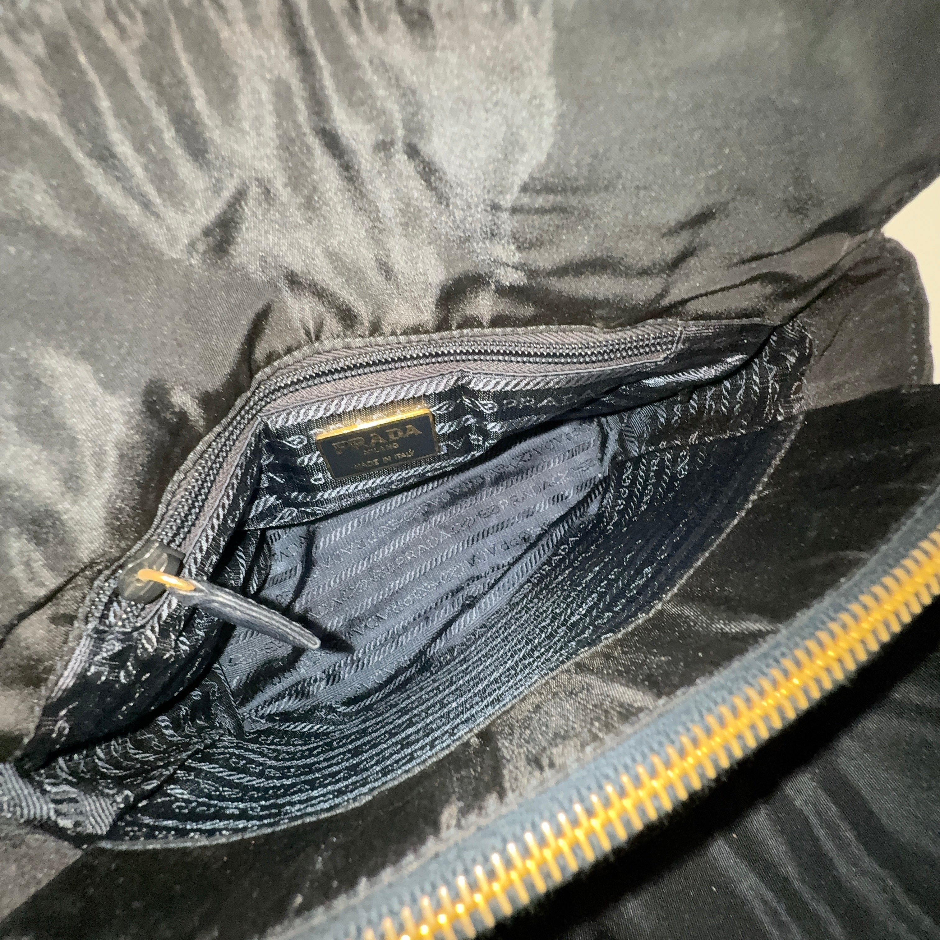 Dark Navy Small Leather Chain Bag